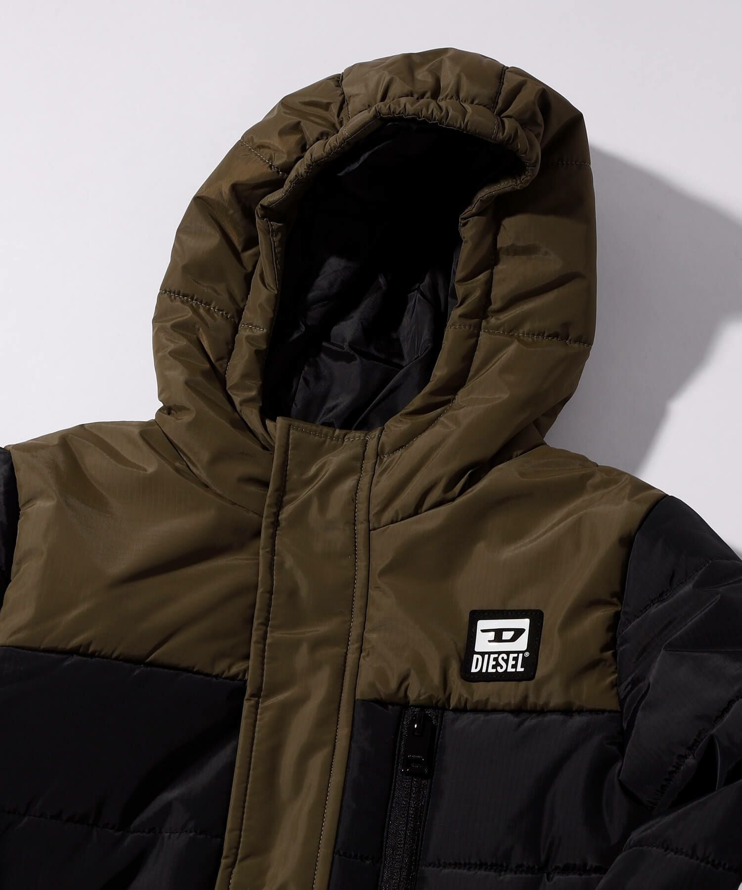 DIESEL(ディーゼル)Kids & Junior ブランドロゴベンチコートアウター