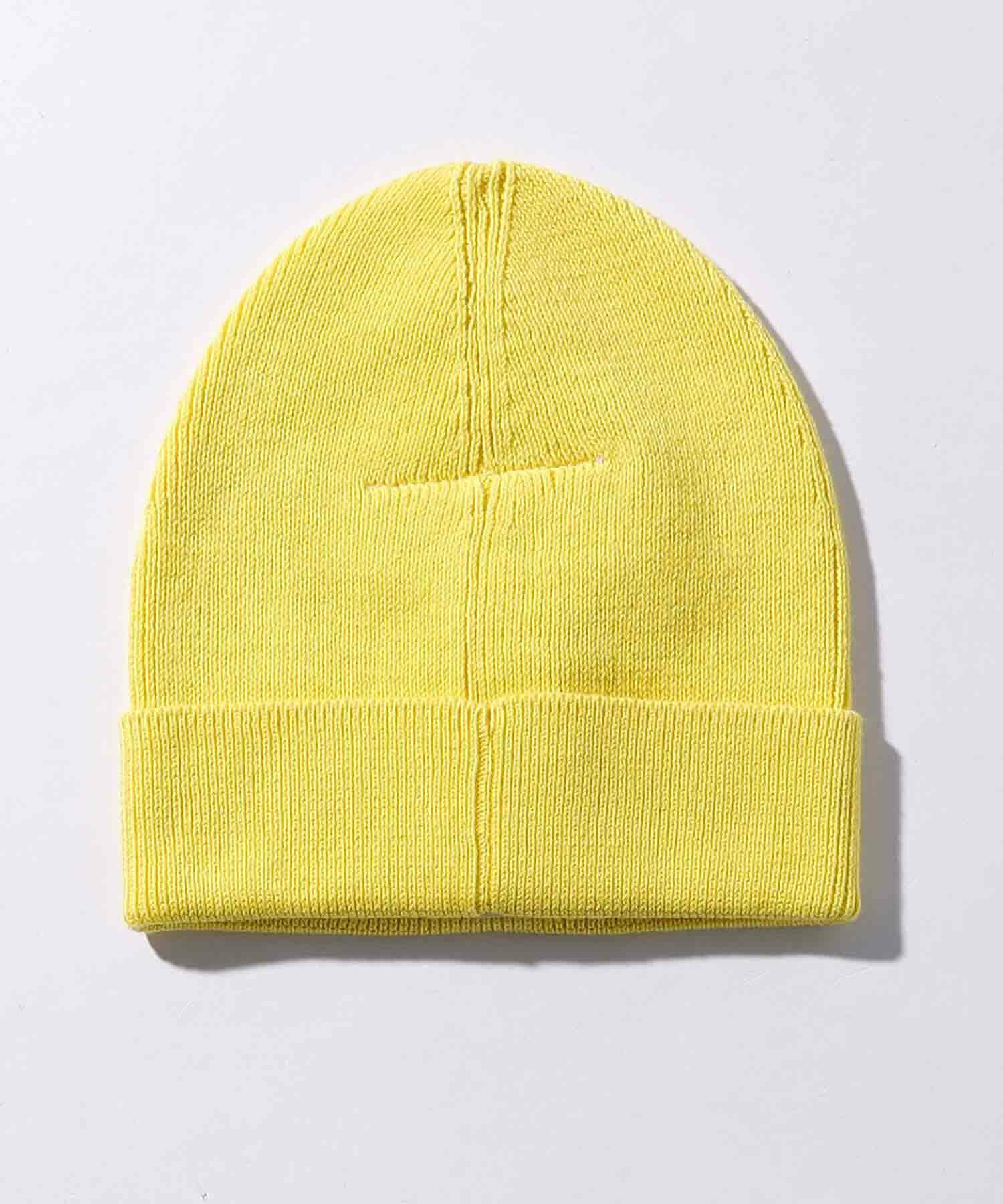 イ*ー様 MM6 Maison Margiela ブルーニット帽　試着のみ新品 MM6 Maison Margiela エムエム 6 メゾンマルジェラ ニットキャップ