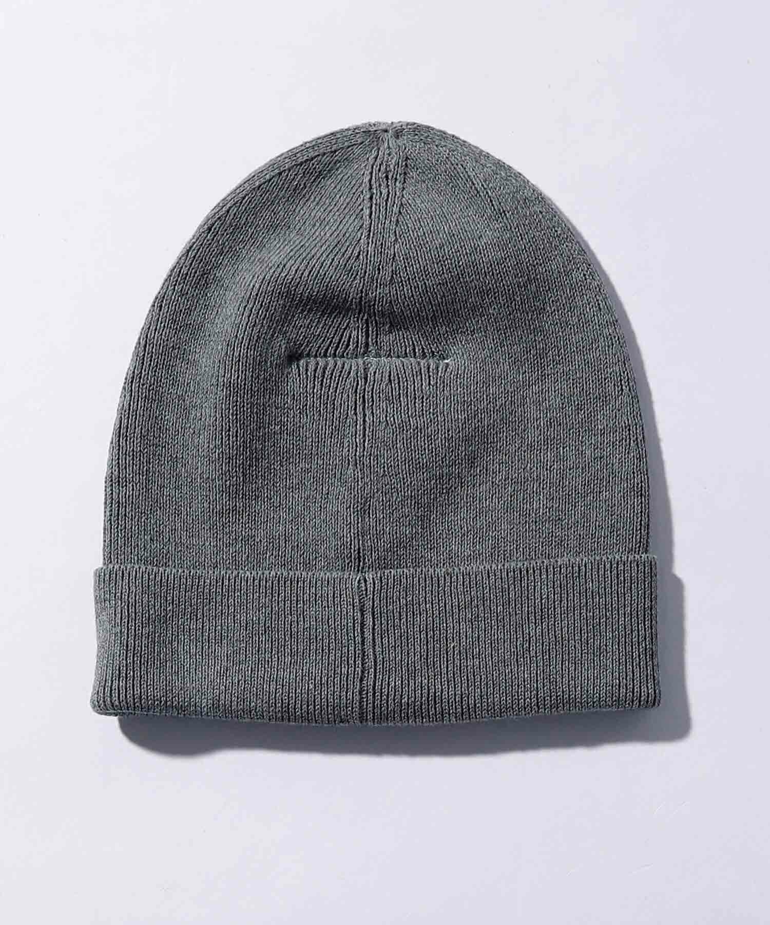Maison Margiela ニット帽 ダークグレー 中古・古着通販】Maison Margiela (メゾンマルジェラ) ニット帽 グレー