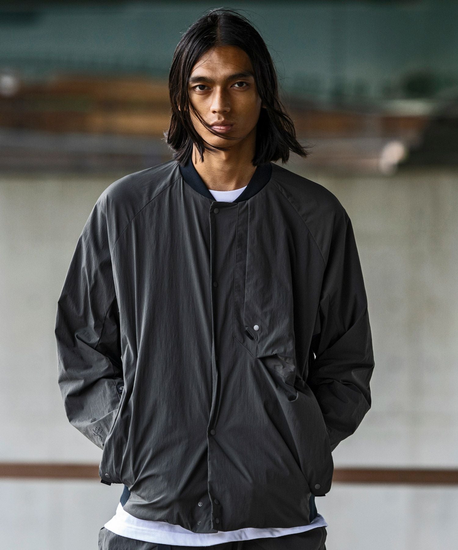 【希少】ガンクラフト　CRACK FACE SHELL JACKET ガンクラフト クラックフェイスシェルジャケット XL ブラック