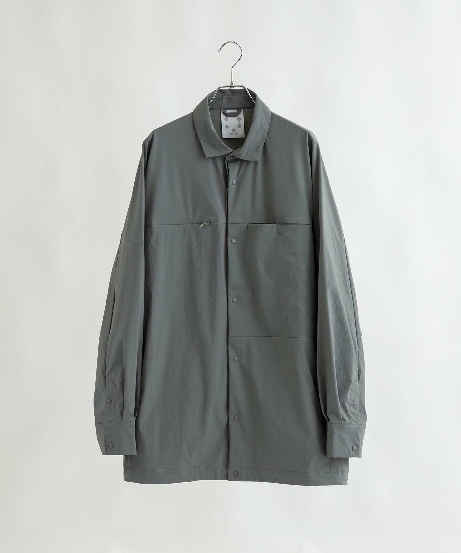 alk phenix(アルクフェニックス)Square Pocket Shirts KAR/ロング