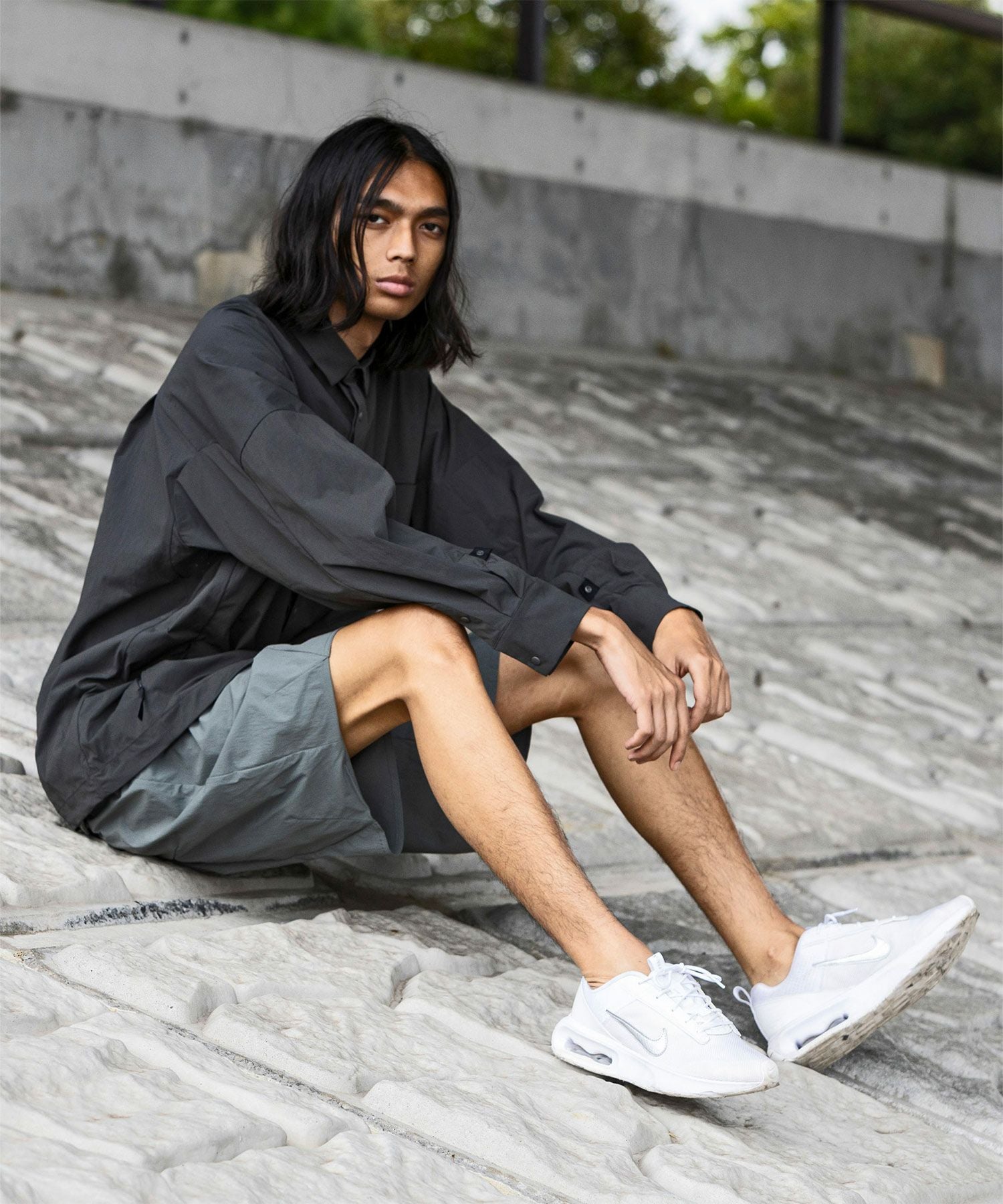 THE ROW エッソーニ　オーガニックコットン　パーカ Leach カシミアポロ Brown – The Row