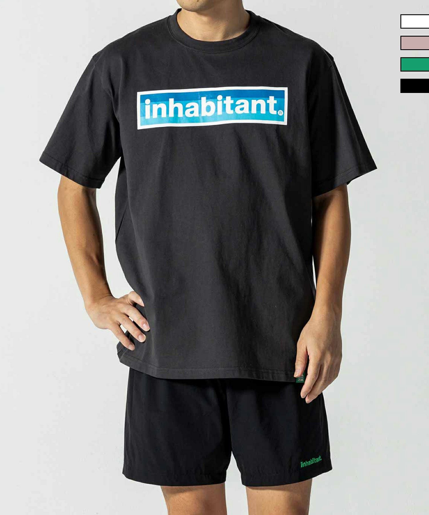 inhabitant(インハビタント)Inhabitant logo sticker ステッカー