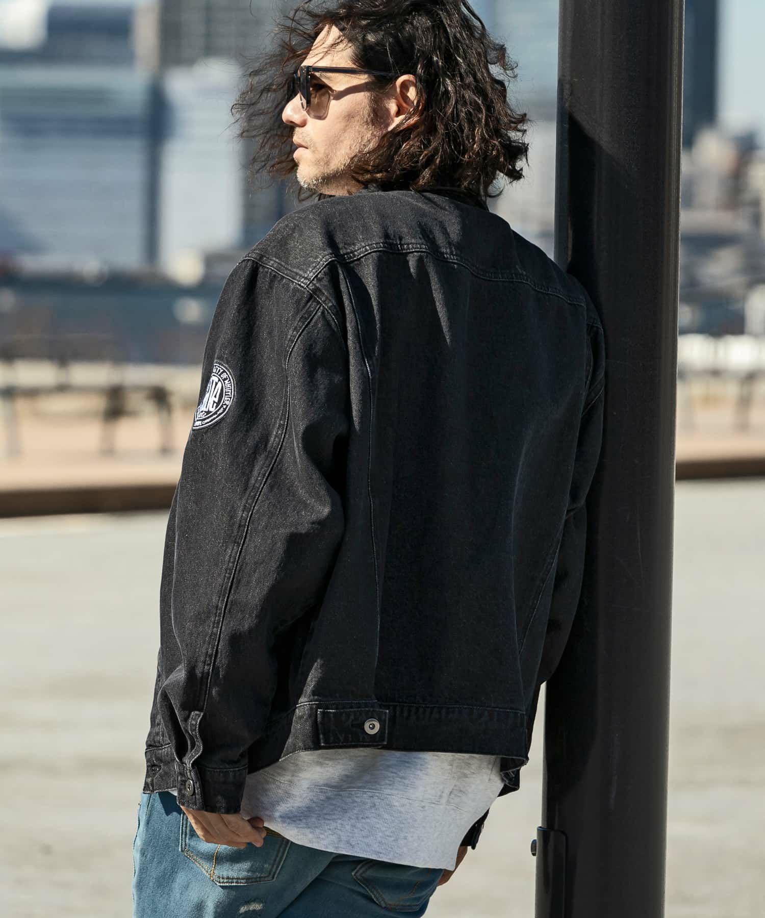 Mark Gonzales(マーク ゴンザレス)オーバーサイズデニムジャケット