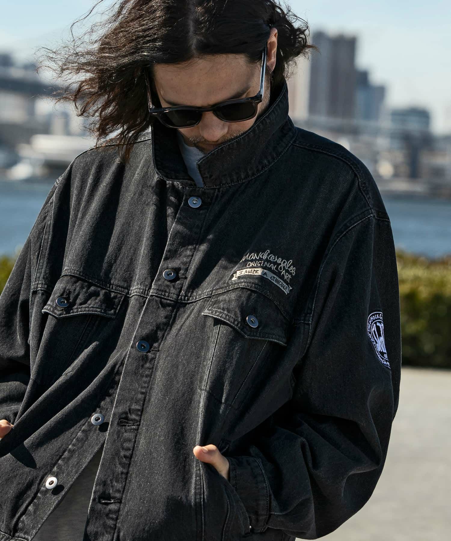 mark Gonzalez マークゴンザレス　ジャケット Mark Gonzales(マーク ゴンザレス)オーバーサイズデニムジャケット