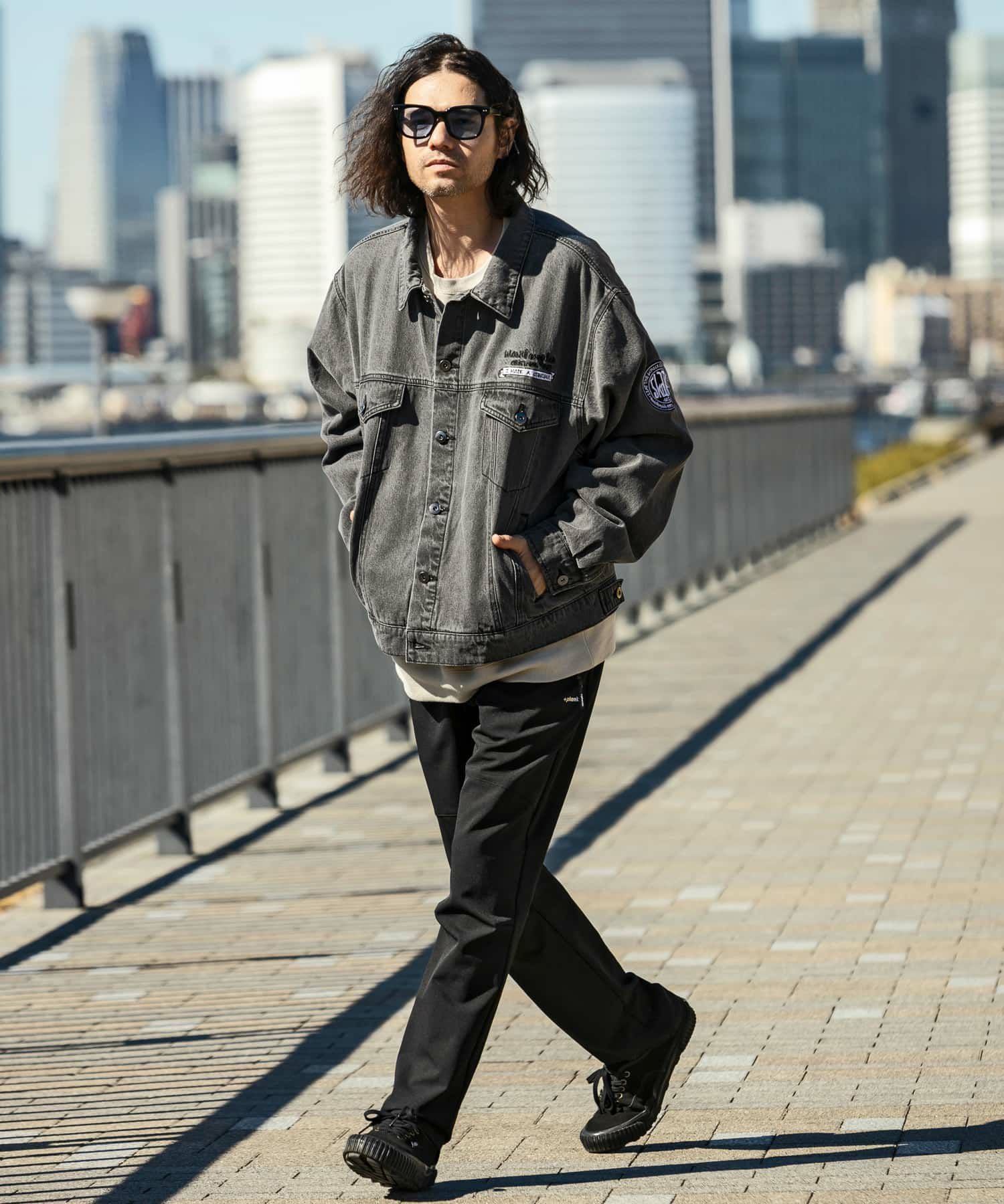 Mark Gonzales(マーク ゴンザレス)オーバーサイズデニムジャケット