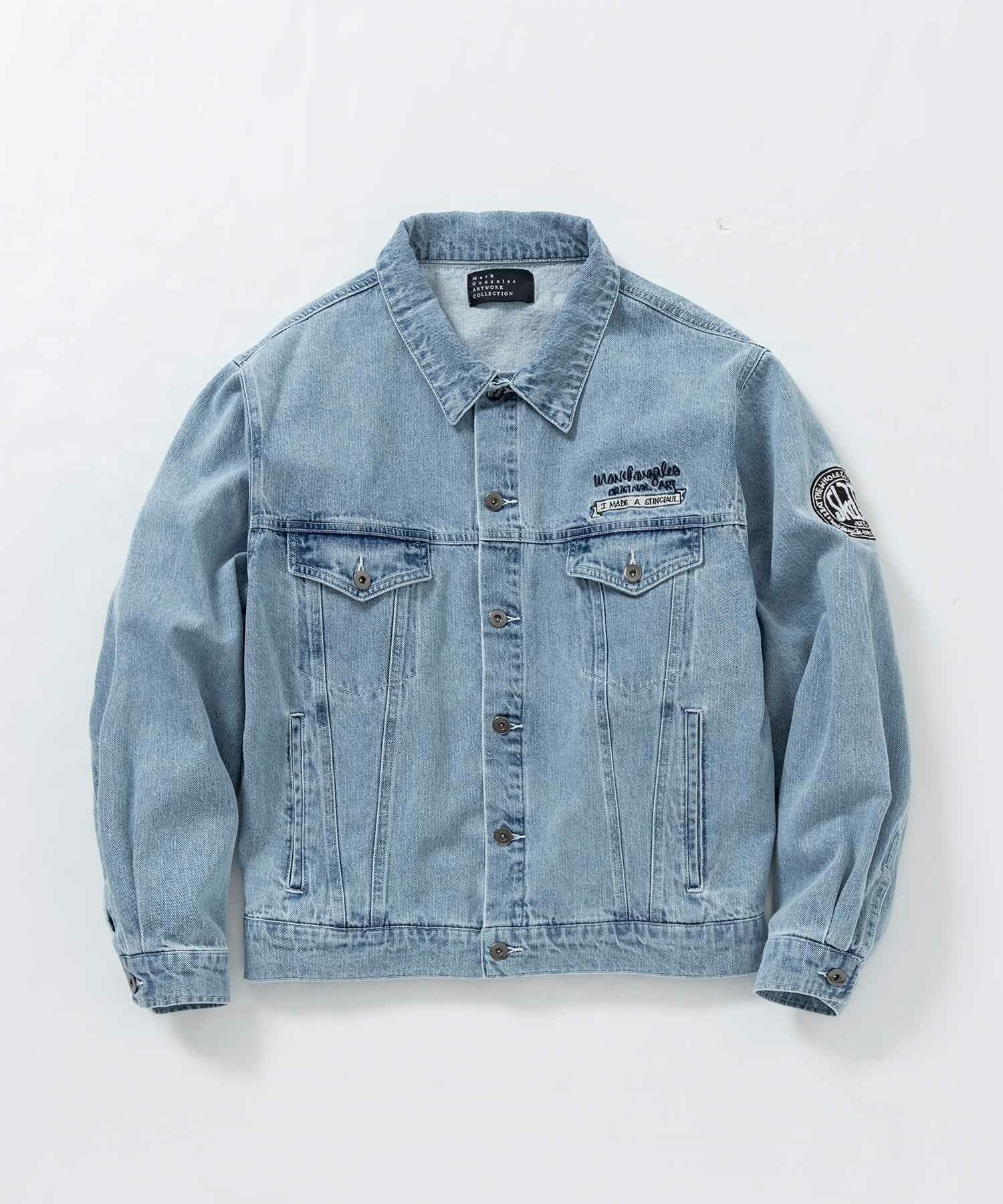 Mark Gonzales(マーク ゴンザレス)オーバーサイズデニムジャケット