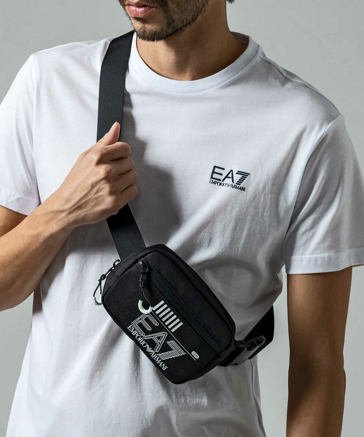 EMPORIO ARMANI ショルダーバッグ ボディバッグ　イーグル EMPORIO ARMANI ウエストポーチ 「エンポリオ アルマーニ」ASV ベルト
