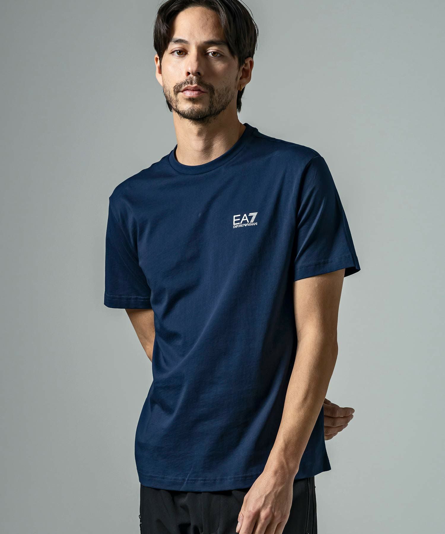 EMPORIO ARMANI EA7(イーエーセブン)TRAIN LOGO SERIES M TEE SS