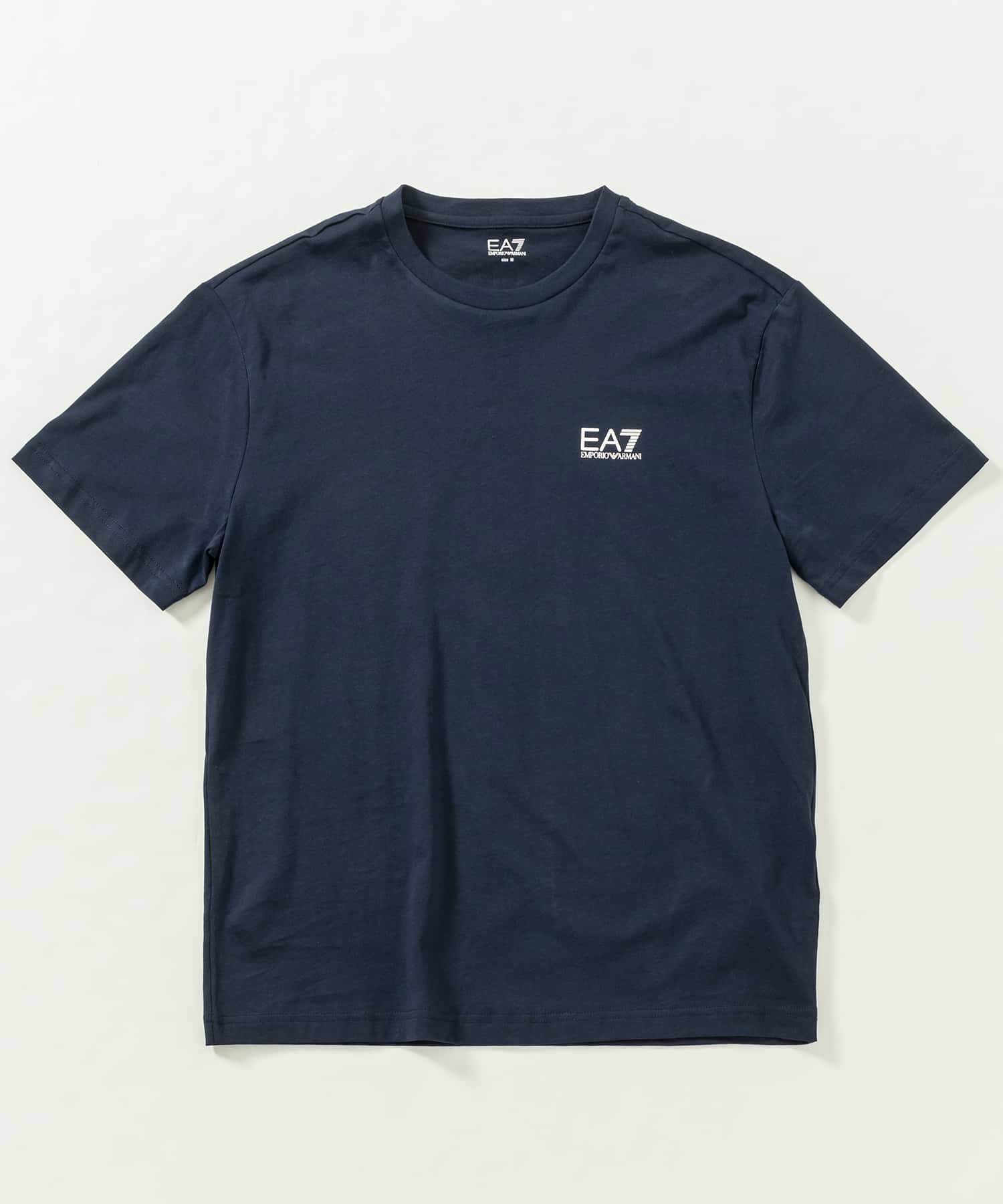 ブルー好きさんのイージーセット アルマーニ EA7 Tシャツ EMPORIO ARMANI EA7(イーエーセブン)TRAIN LOGO SERIES M TEE SS