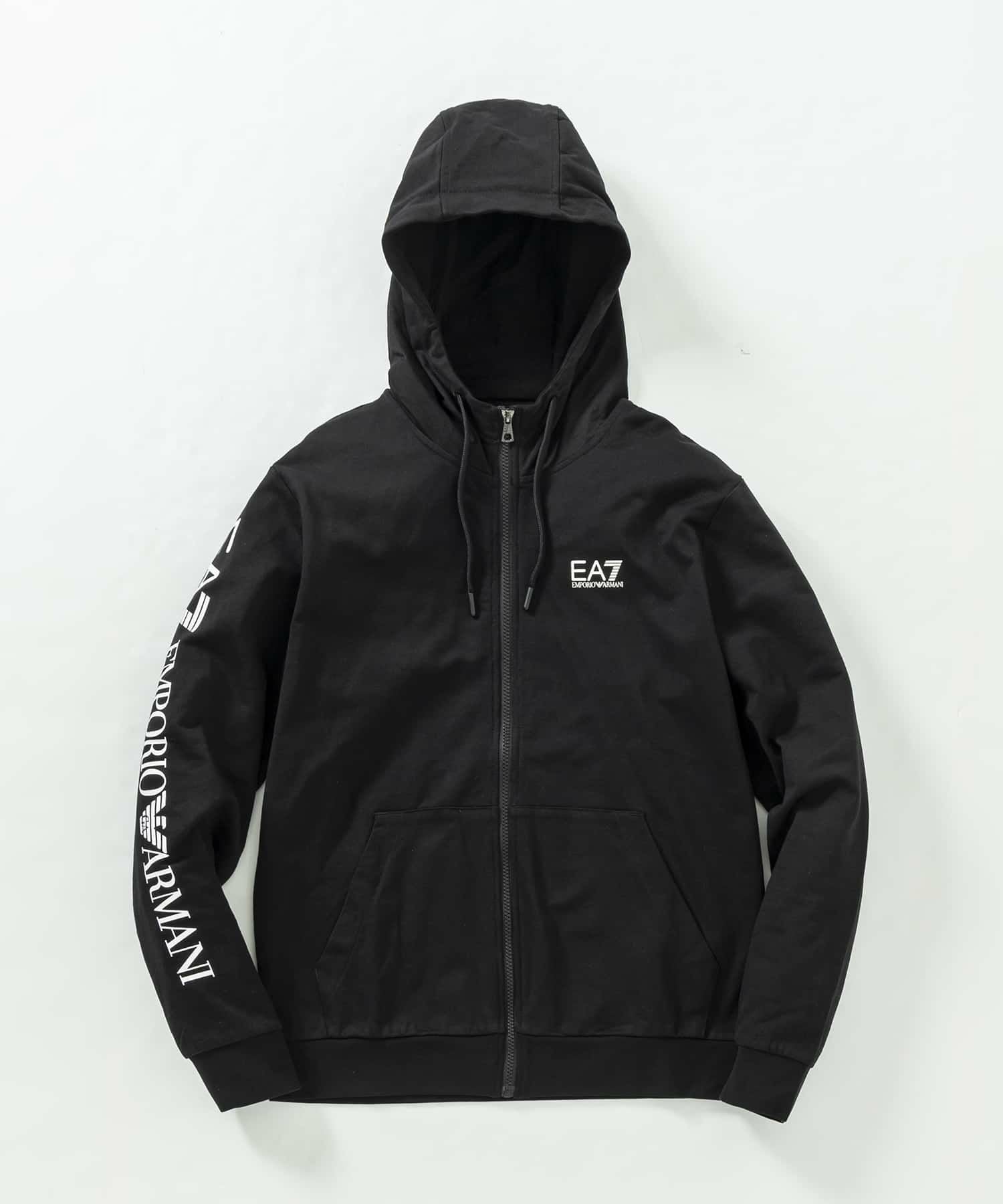 【未使用品】EMPORIO ARMANI EA7 ロゴプリント ジップパーカー EMPORIO ARMANI エンポリオ アルマーニ EA7 パーカー ジップアップ