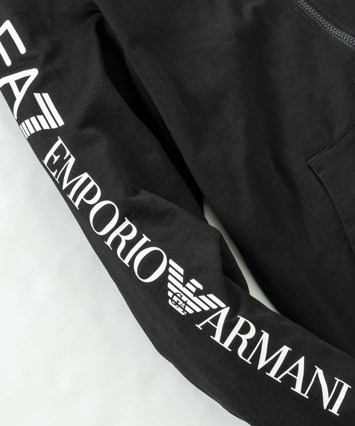 【未使用品】EMPORIO ARMANI EA7 ロゴプリント ジップパーカー EMPORIO ARMANI エンポリオ アルマーニ EA7 パーカー ジップアップ