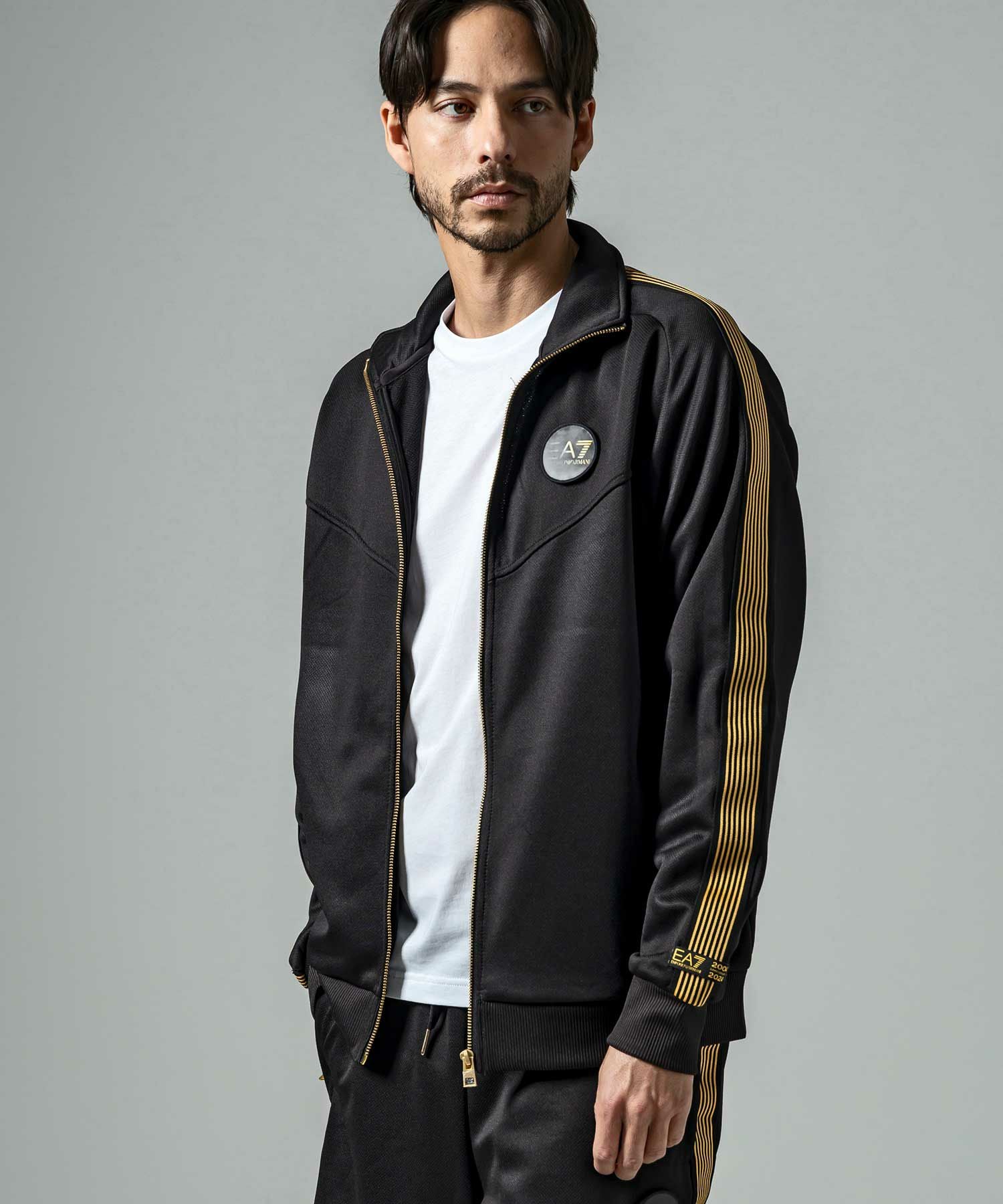 EMPORIO ARMANI EA7(イーエーセブン)TRAIN SOCCER 20TH M T-TOP FZ