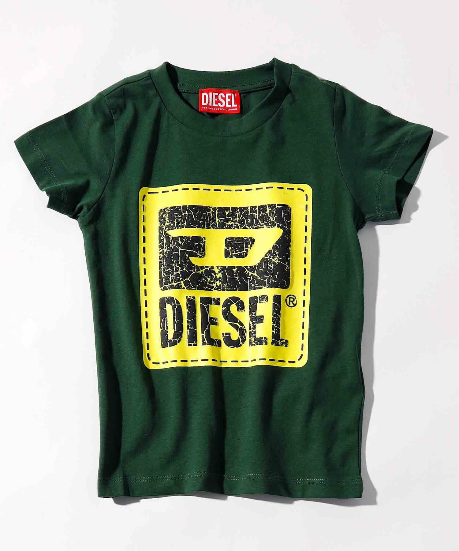 DIESEL(ディーゼル)Kids & Junior ブランドロゴ半袖Tシャツカットソー