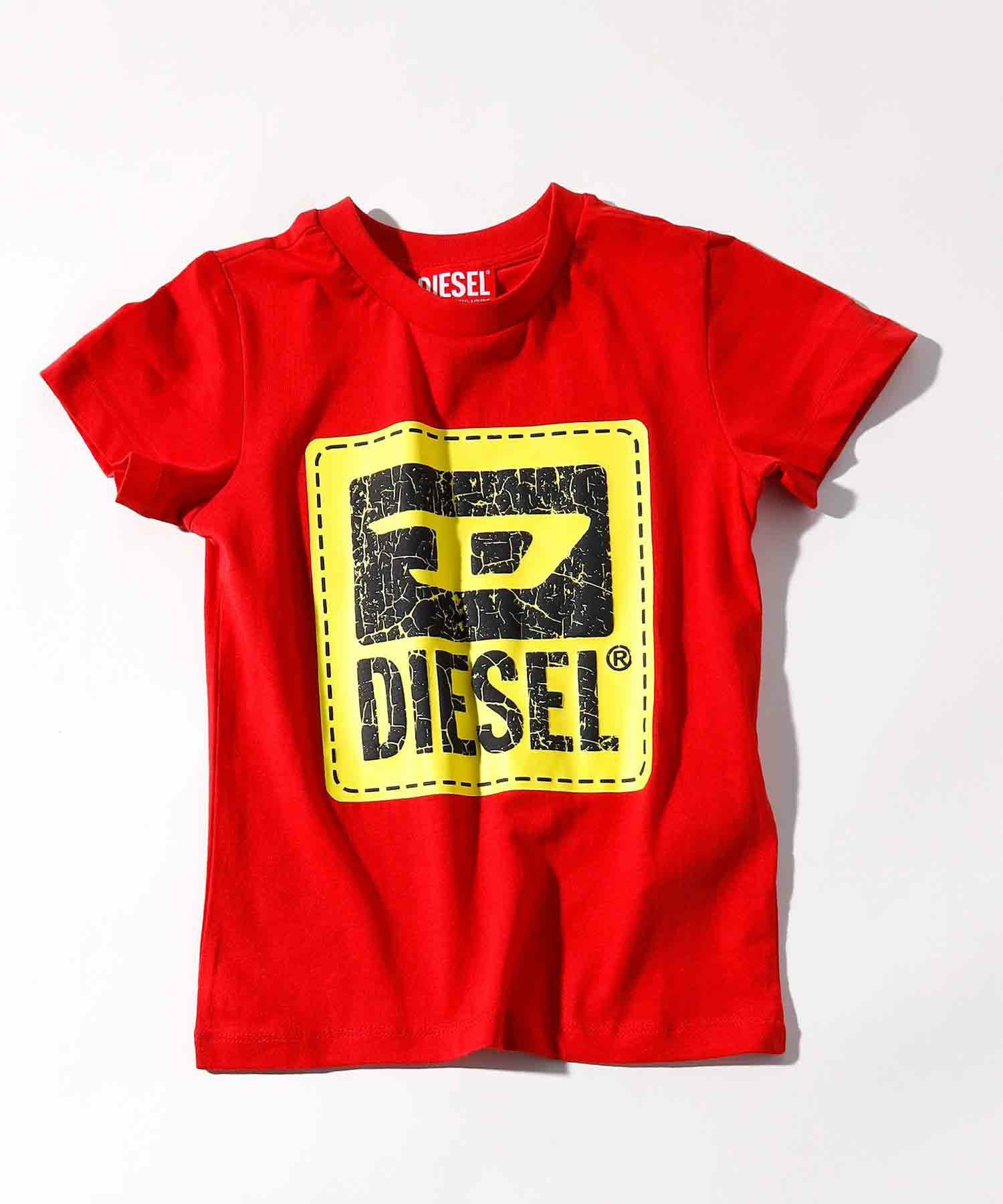 DIESEL(ディーゼル)Kids & Junior ブランドロゴ半袖Tシャツカットソー