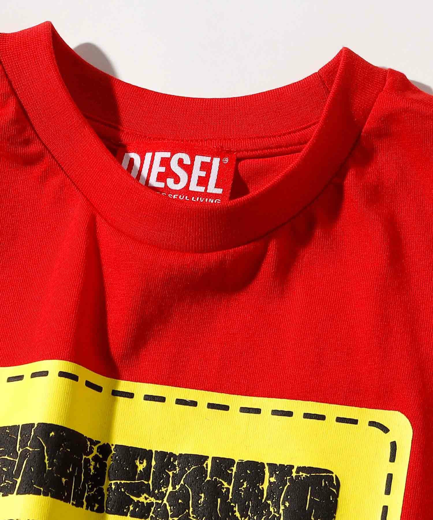 DIESEL(ディーゼル)Kids & Junior ブランドロゴ半袖Tシャツカットソー