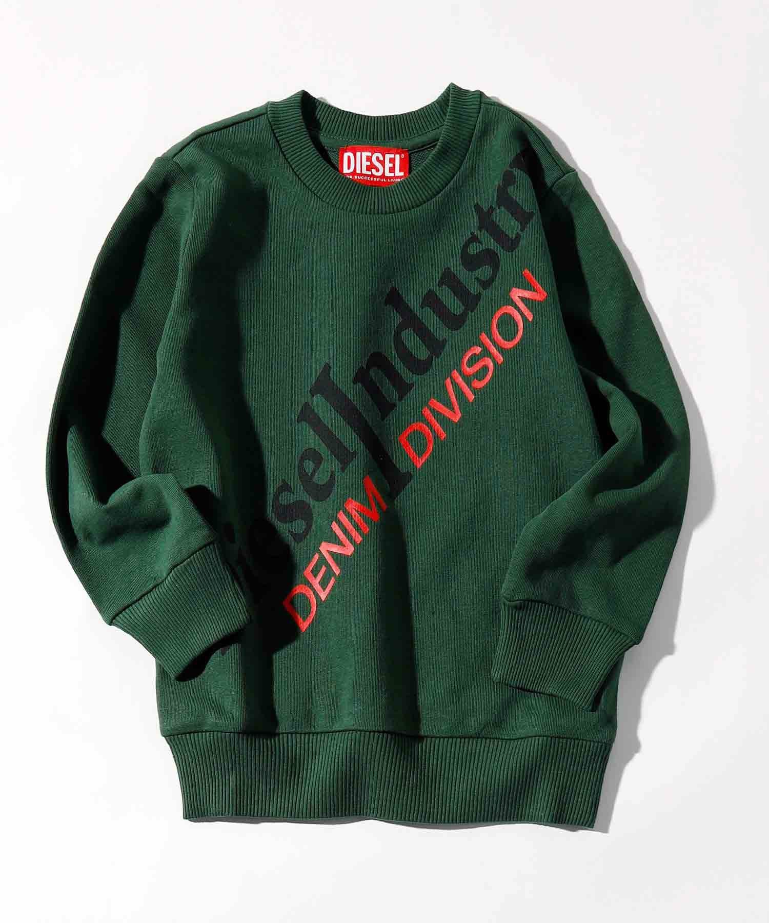 DIESEL(ディーゼル)Kids & Junior ブランドロゴ長袖スウェットプル 