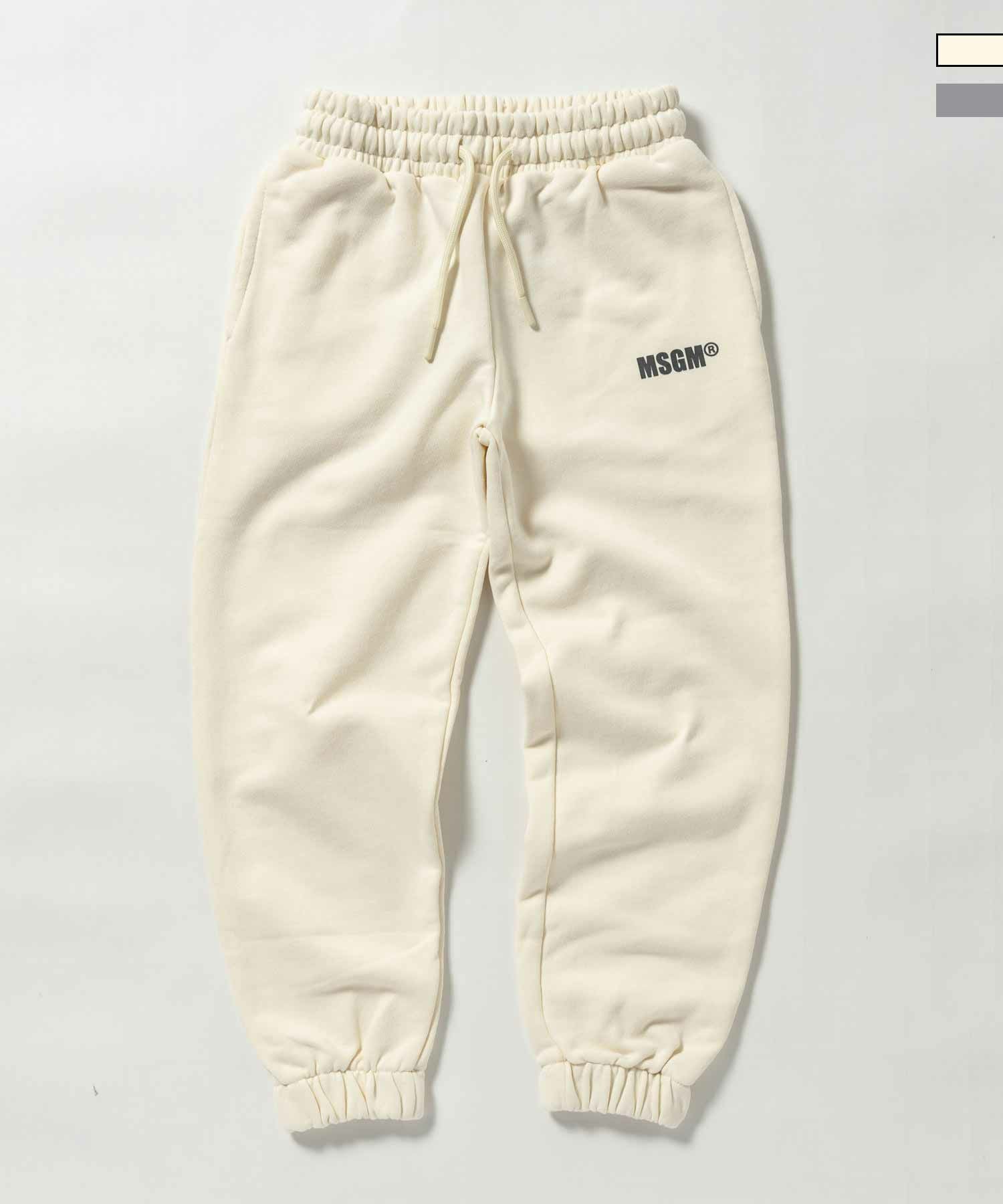MSGM ボンディングスウェット MSGM(エムエスジーエム)Kids & Junior ワンポイントブランドロゴ