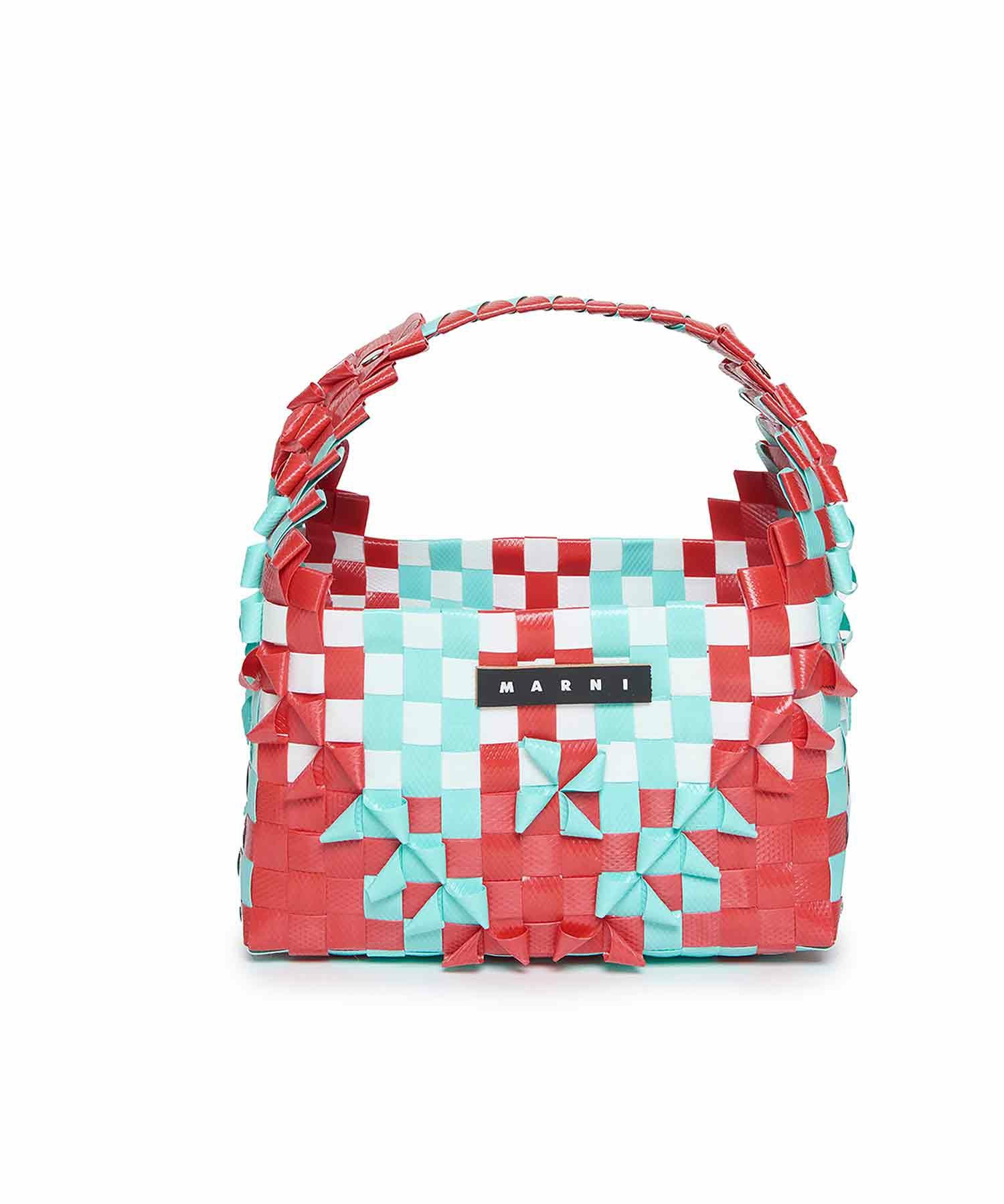 MARNI マルニキッズ カゴバッグ マルシェ MARNI(マルニ)Kids & Junior MW80F - RAINBOW BAG BORSA バスケット