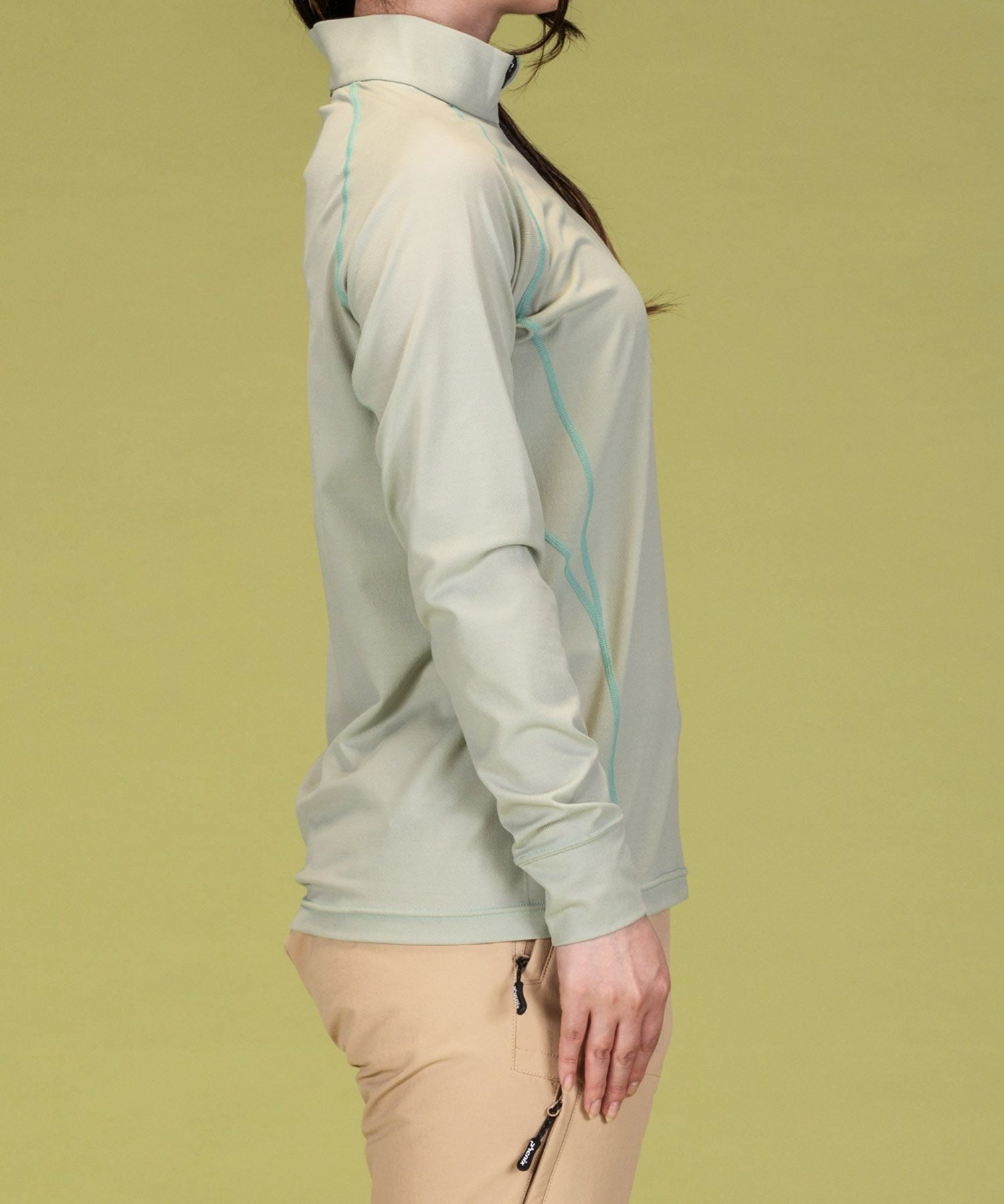 phenix outdoor(フェニックスアウトドア)ハーフジップ長袖Tシャツ