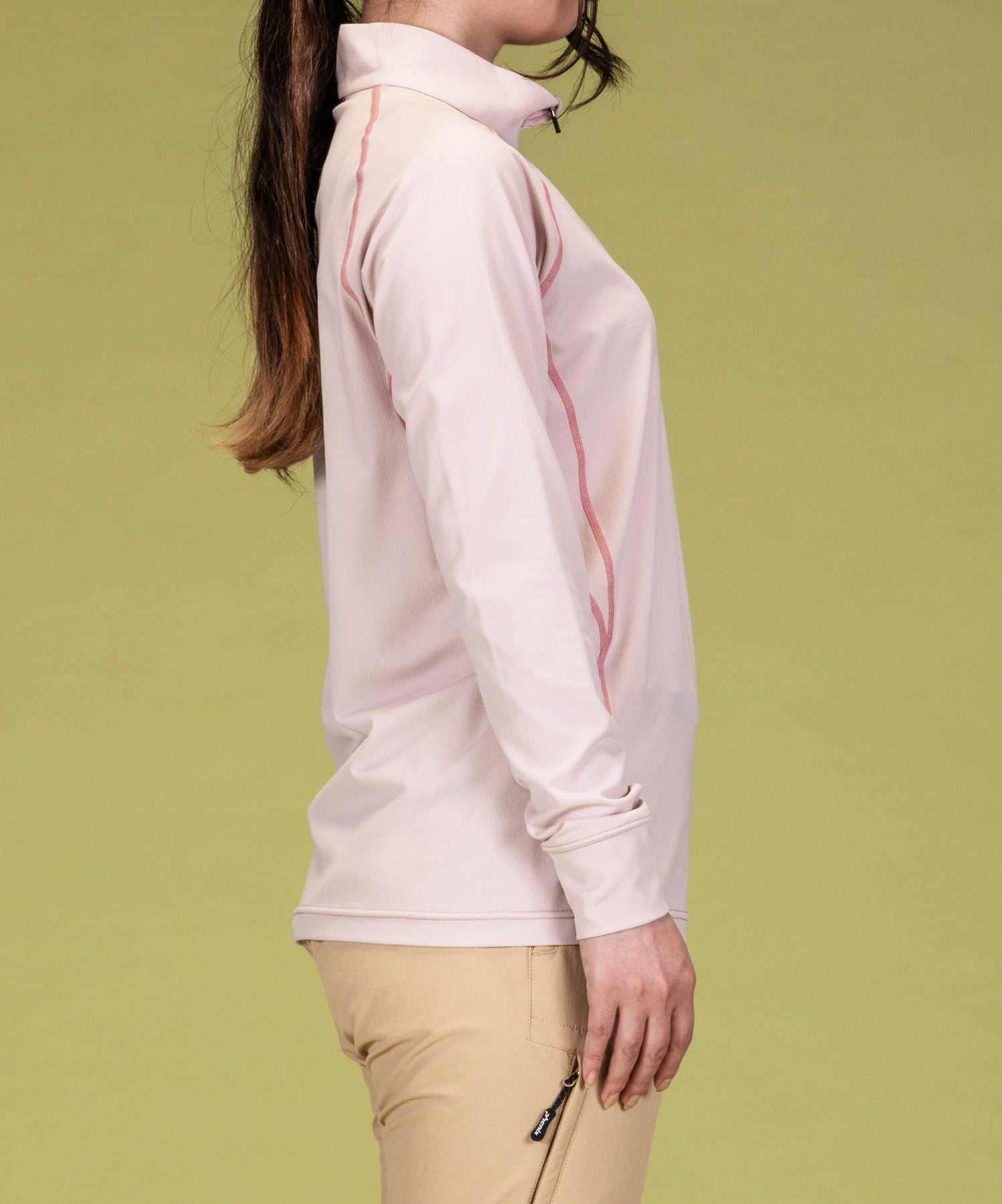 phenix outdoor(フェニックスアウトドア)ハーフジップ長袖Tシャツ