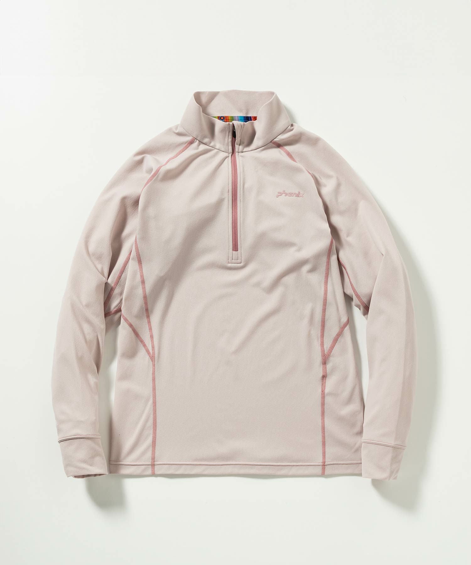 phenix outdoor(フェニックスアウトドア)ハーフジップ長袖Tシャツ