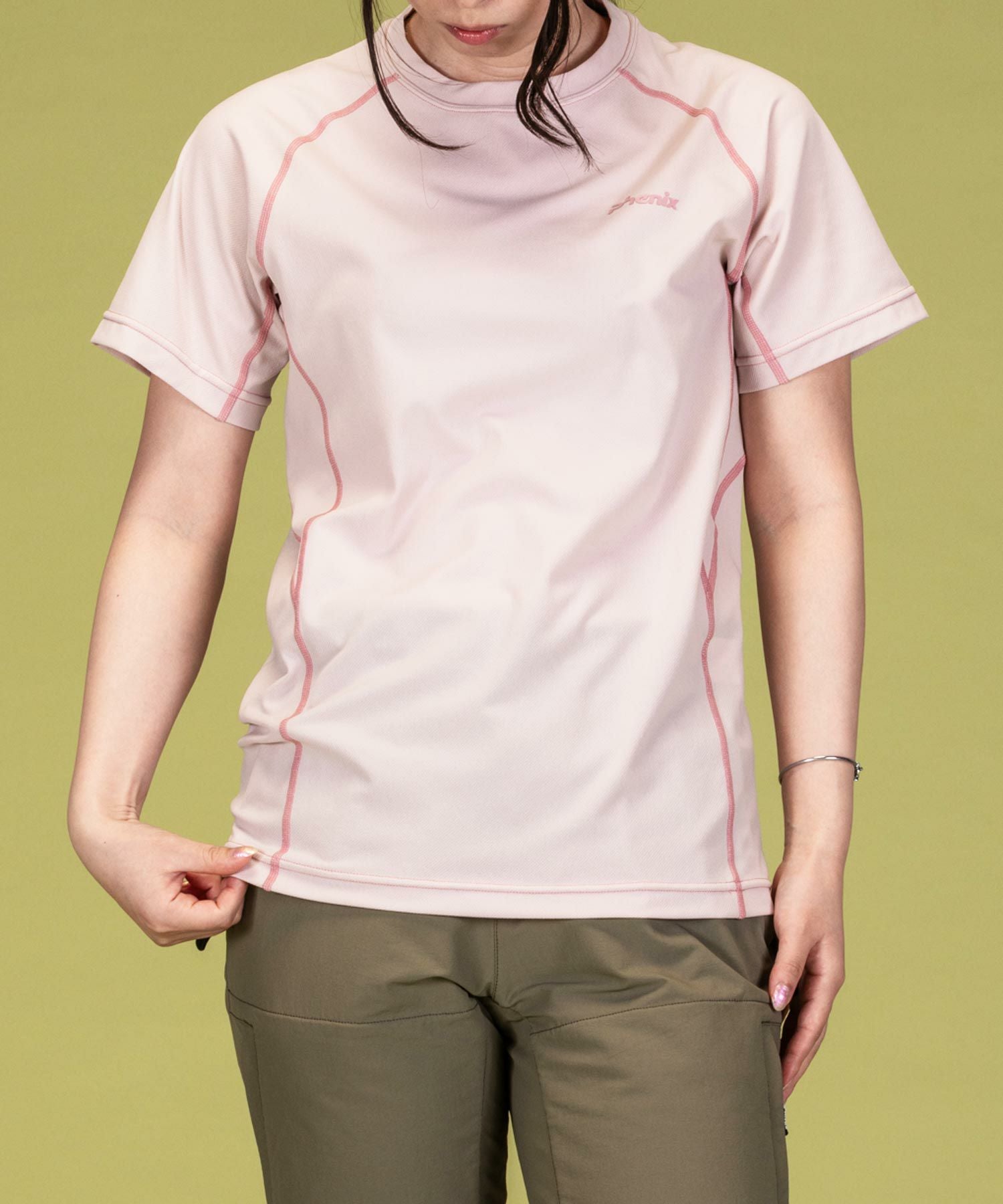 phenix outdoor(フェニックスアウトドア)クルーネック半袖Tシャツ