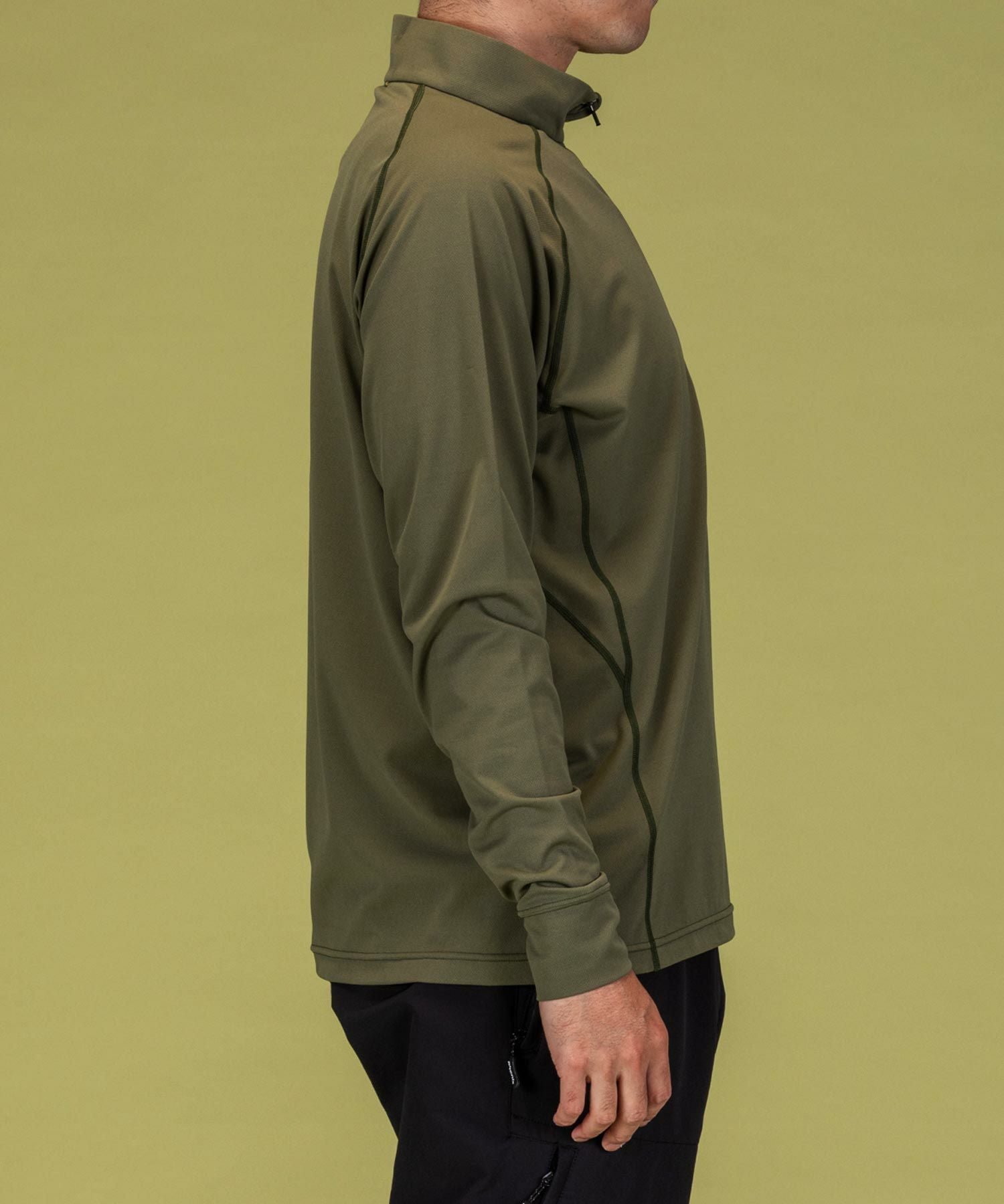 phenix outdoor(フェニックスアウトドア)ハーフジップ長袖Tシャツ 