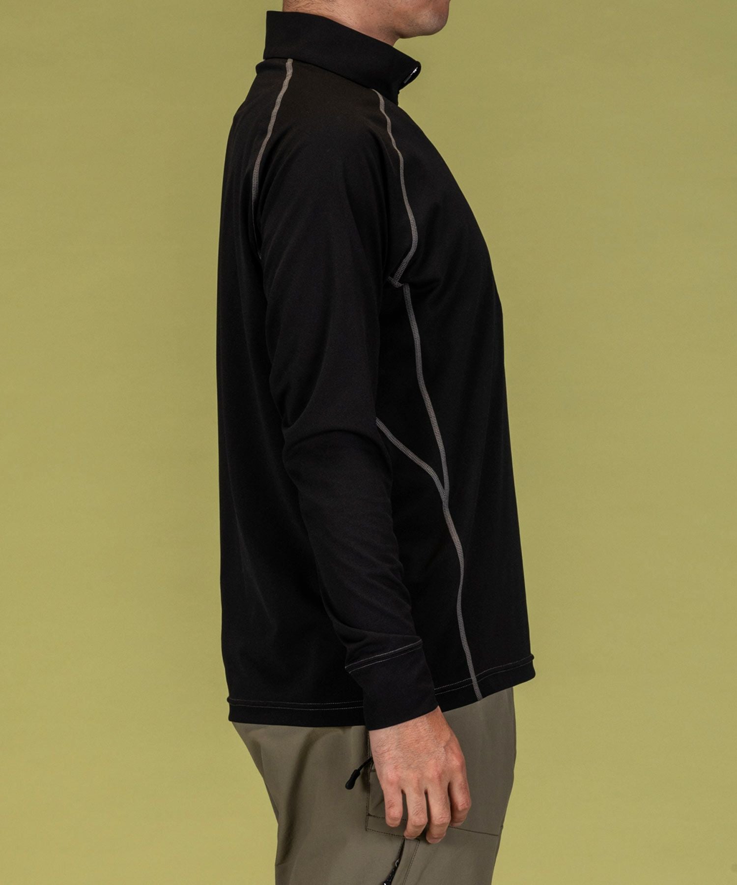 phenix outdoor(フェニックスアウトドア)ハーフジップ長袖Tシャツ