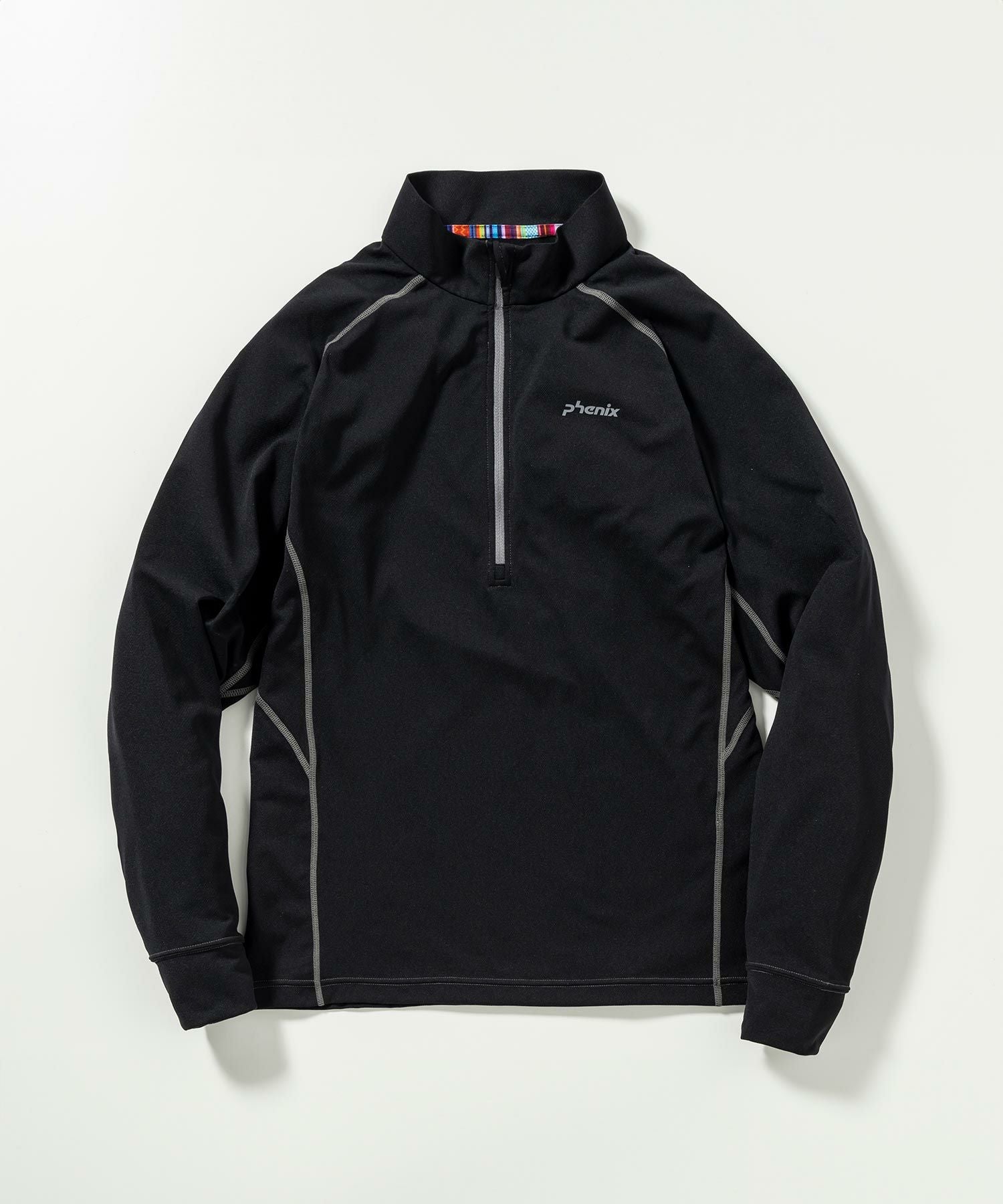 phenix outdoor(フェニックスアウトドア)ハーフジップ長袖Tシャツ