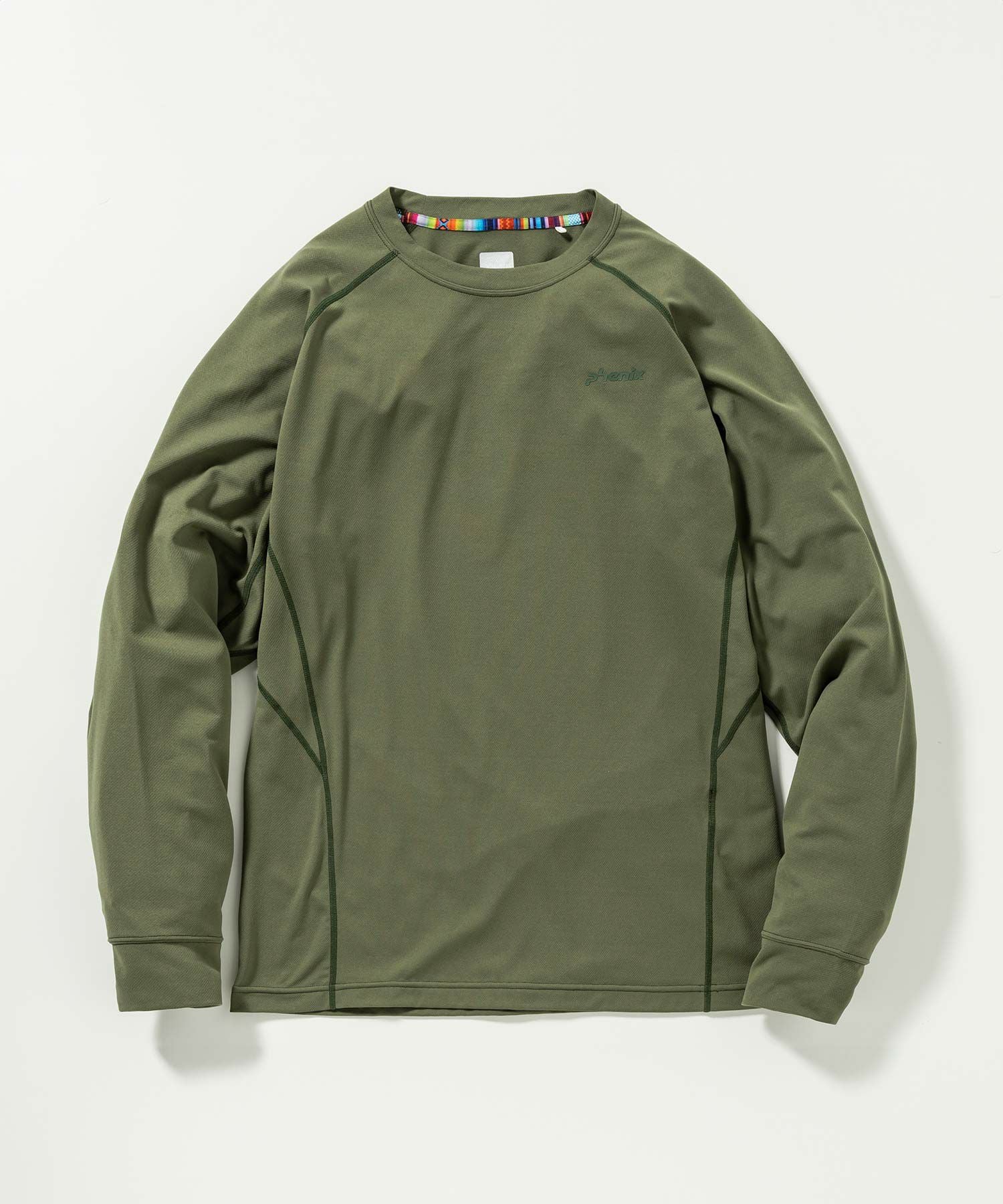 phenix outdoor(フェニックスアウトドア)クルーネック長袖Tシャツ 
