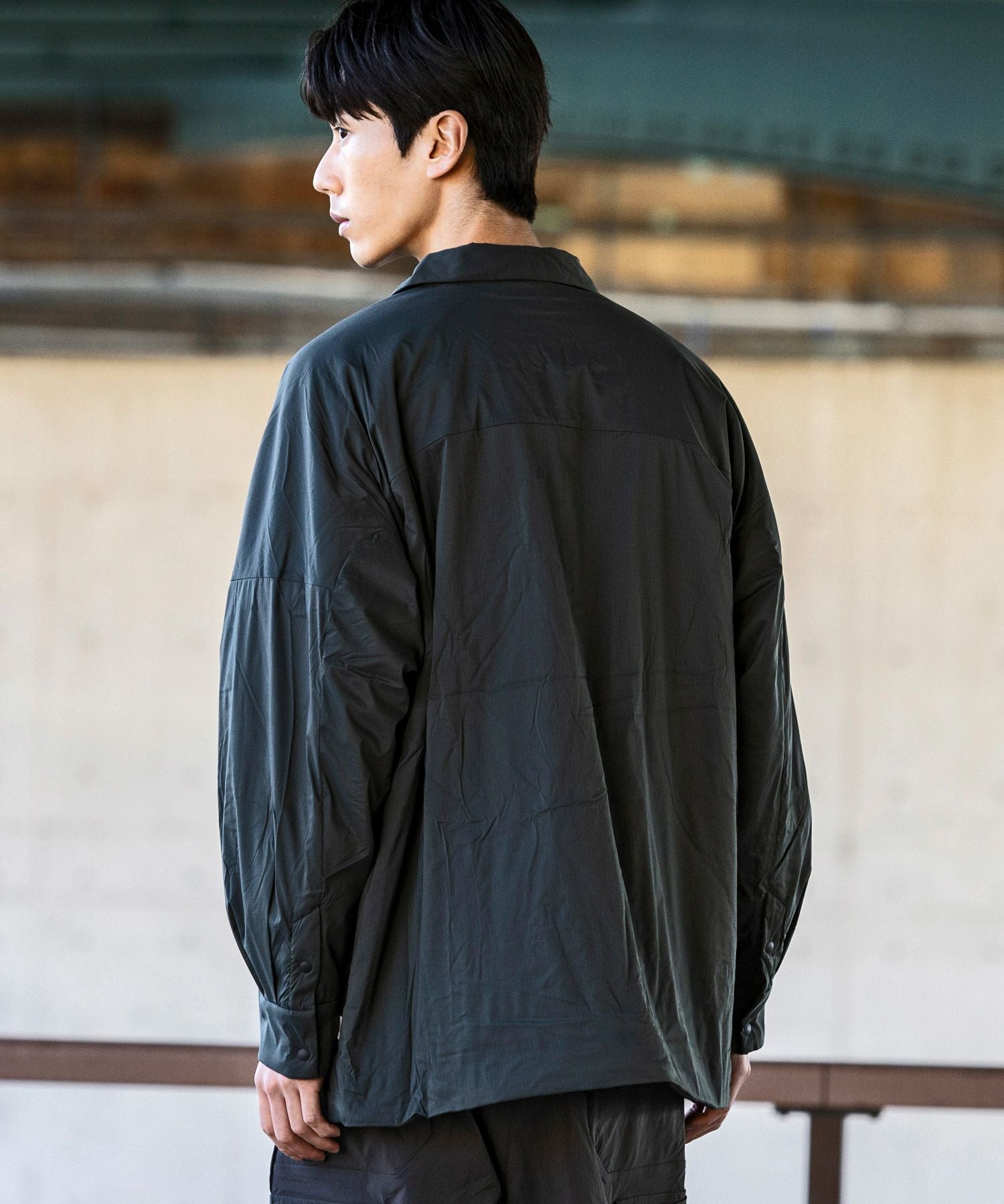 K。PING PHOENIX LL ブラックシャツ2枚 alk phenix(アルク フェニックス) ロングスリーブシャツ 中綿入り