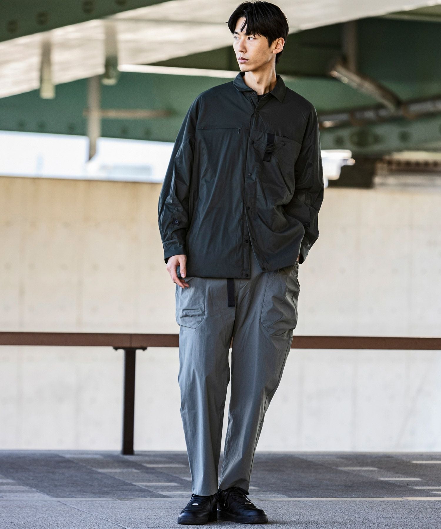 alk phenix(アルク フェニックス) ロングスリーブシャツ 中綿入り