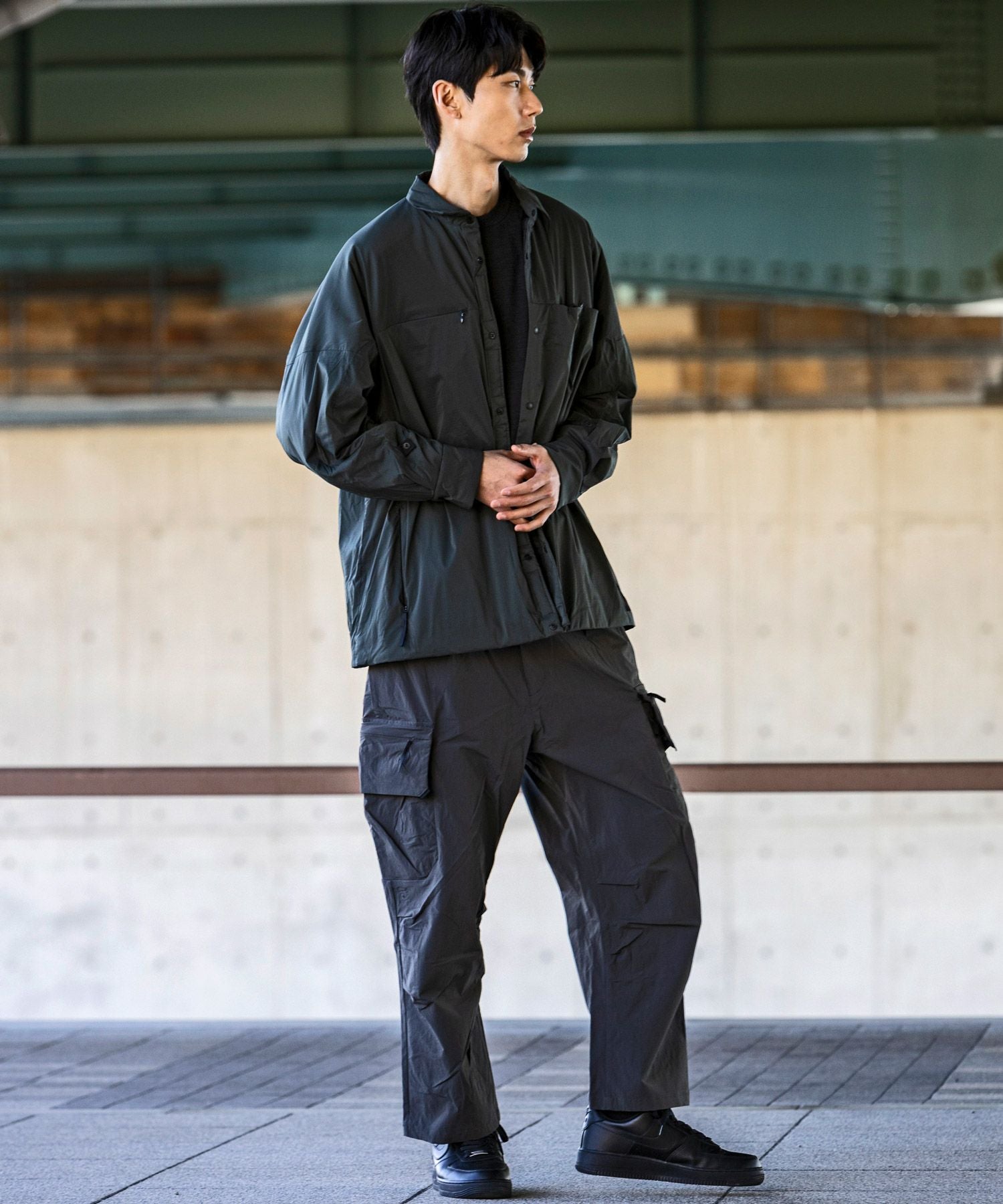 alk phenix(アルク フェニックス) ロングスリーブシャツ 中綿入り