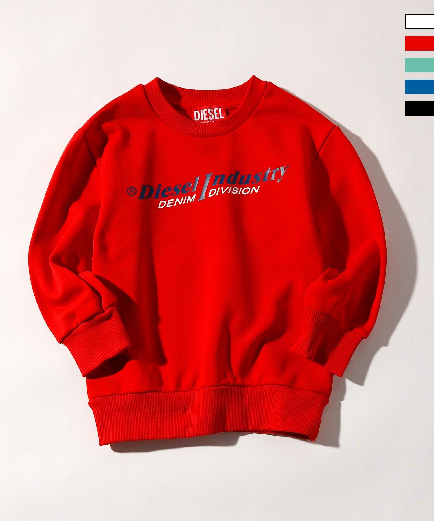DIESEL(ディーゼル)Kids & Junior ブランドロゴ長袖スウェットプル