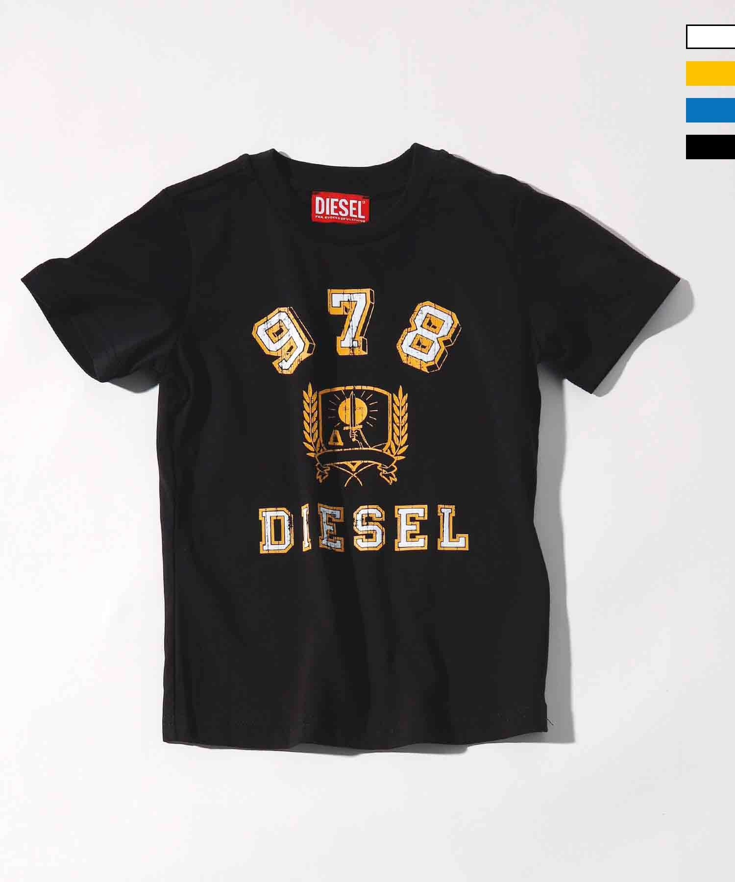 DIESEL（ディーゼル）Kids & Junior ブランドロゴ半袖Tシャツ