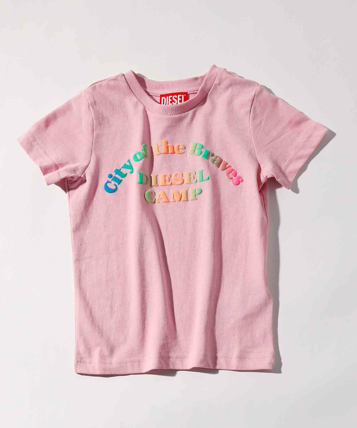 DIESEL(ディーゼル)Kids & Junior ブランドロゴ半袖Tシャツカットソー