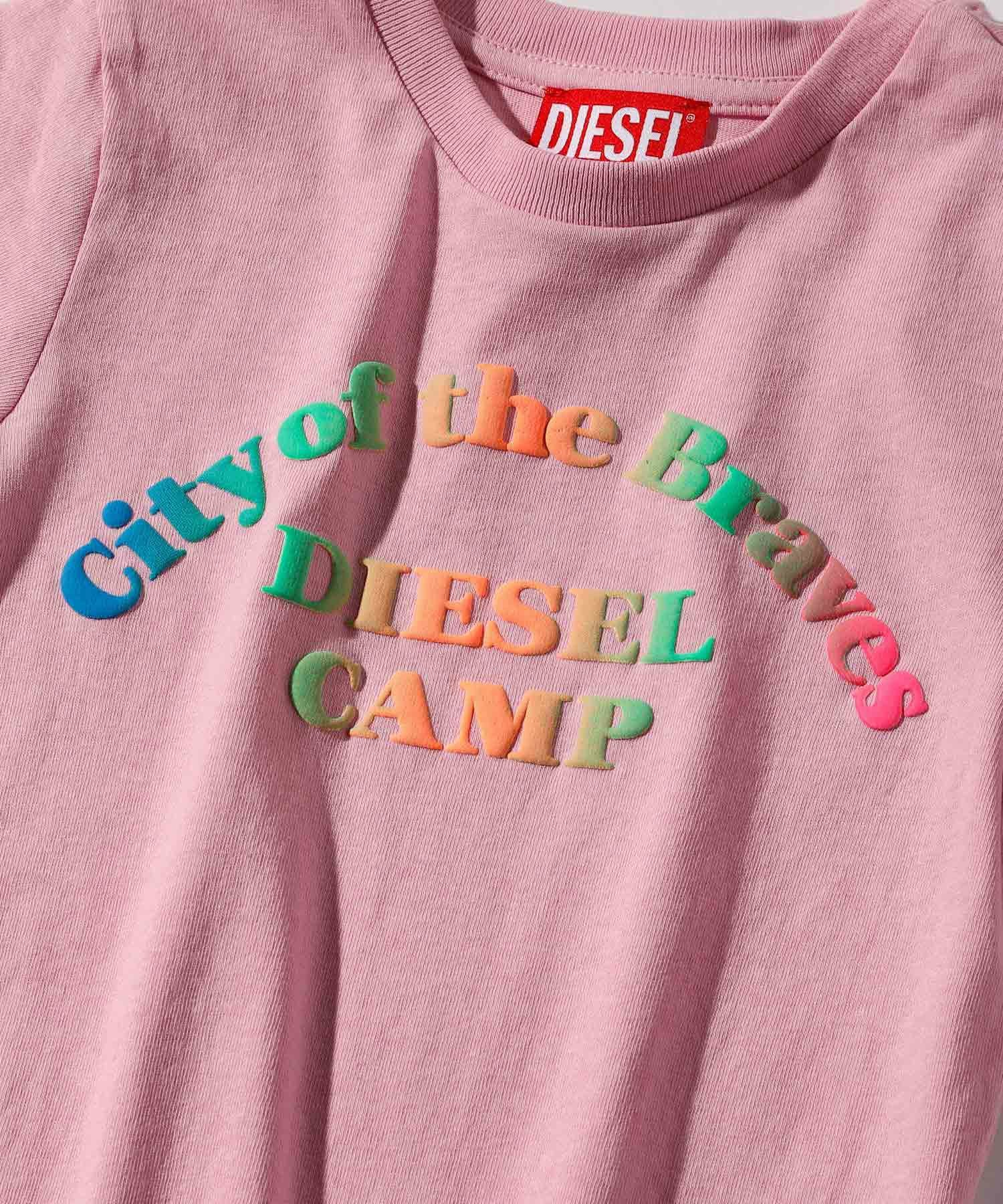 DIESEL(ディーゼル)Kids & Junior ブランドロゴ半袖Tシャツカットソー