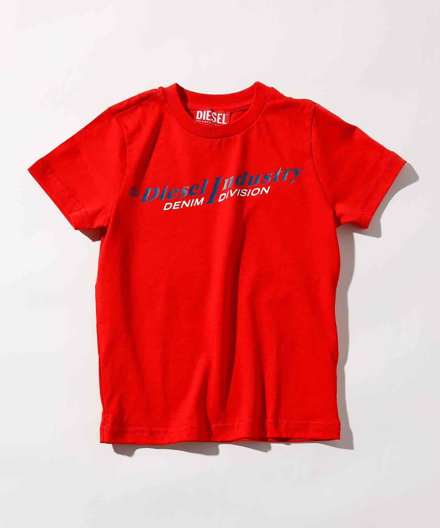 DIESEL 半袖Tシャツ Sサイズ くんちゃん DIESEL(ディーゼル)Kids & Junior ブランドロゴ半袖Tシャツカットソー