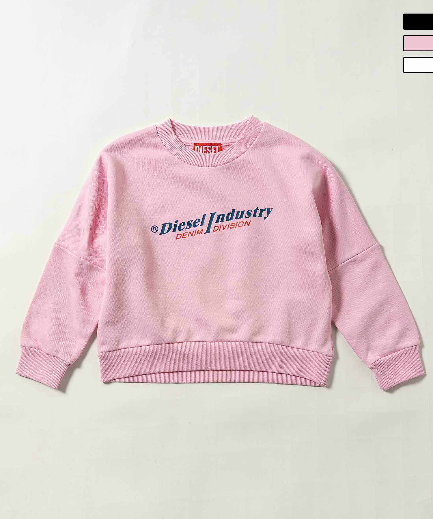 DIESEL(ディーゼル)Kids & Junior ブランドロゴ長袖スウェットプル