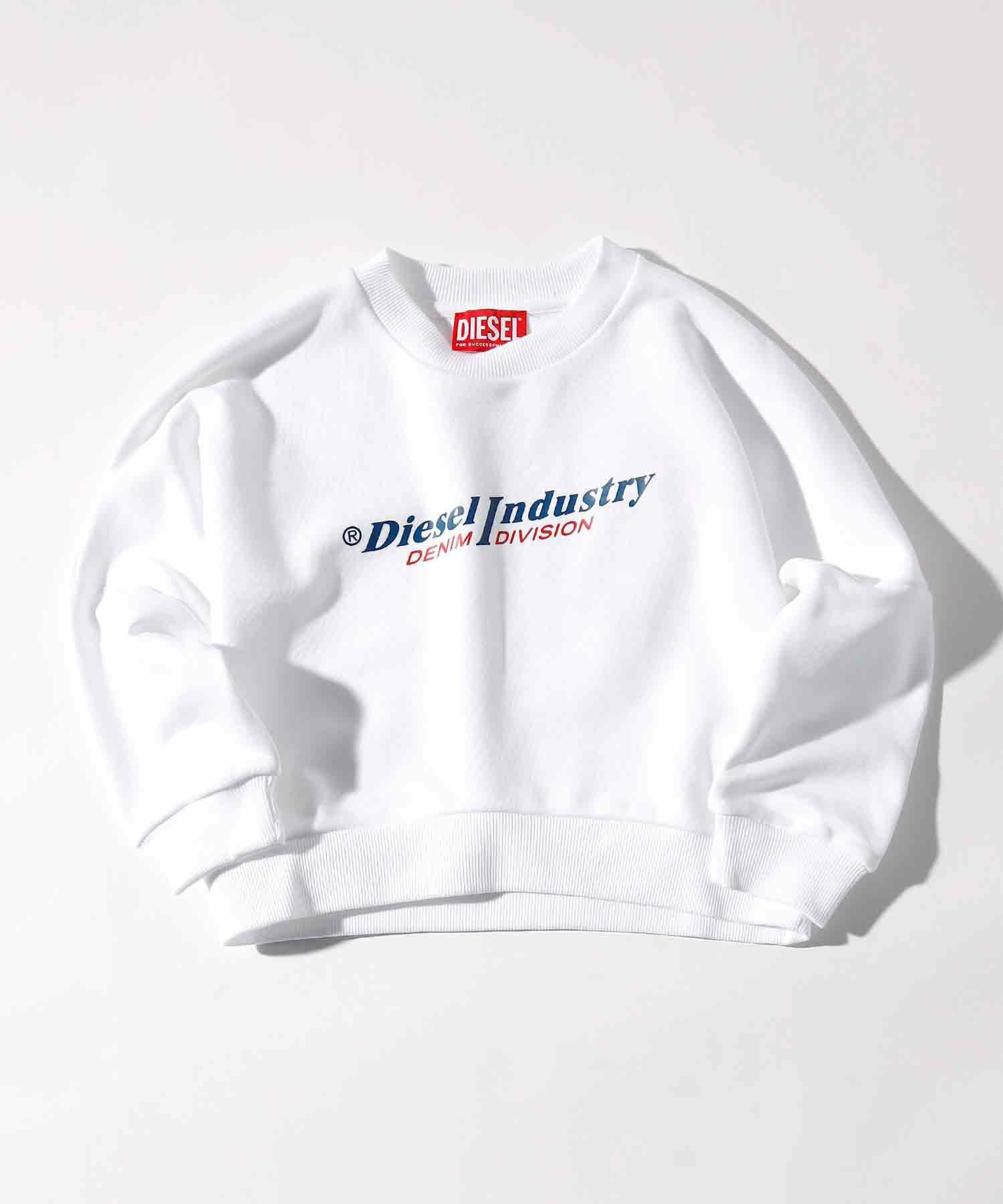 DIESEL(ディーゼル)Kids & Junior ブランドロゴ長袖スウェットプル