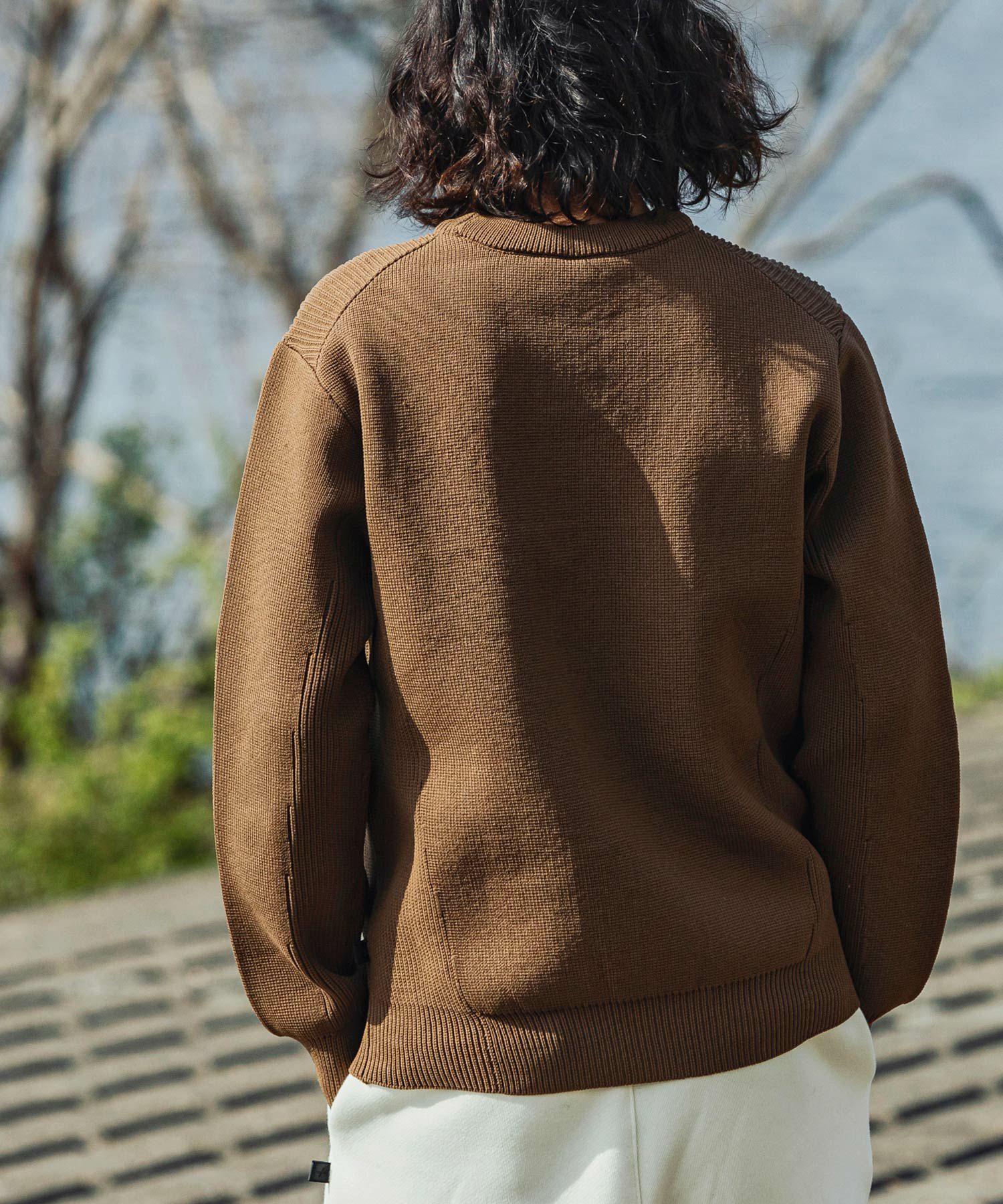 phenix(プラスフェニックス)HYBRID KNITTED LONG SLEEVE PULL OVER