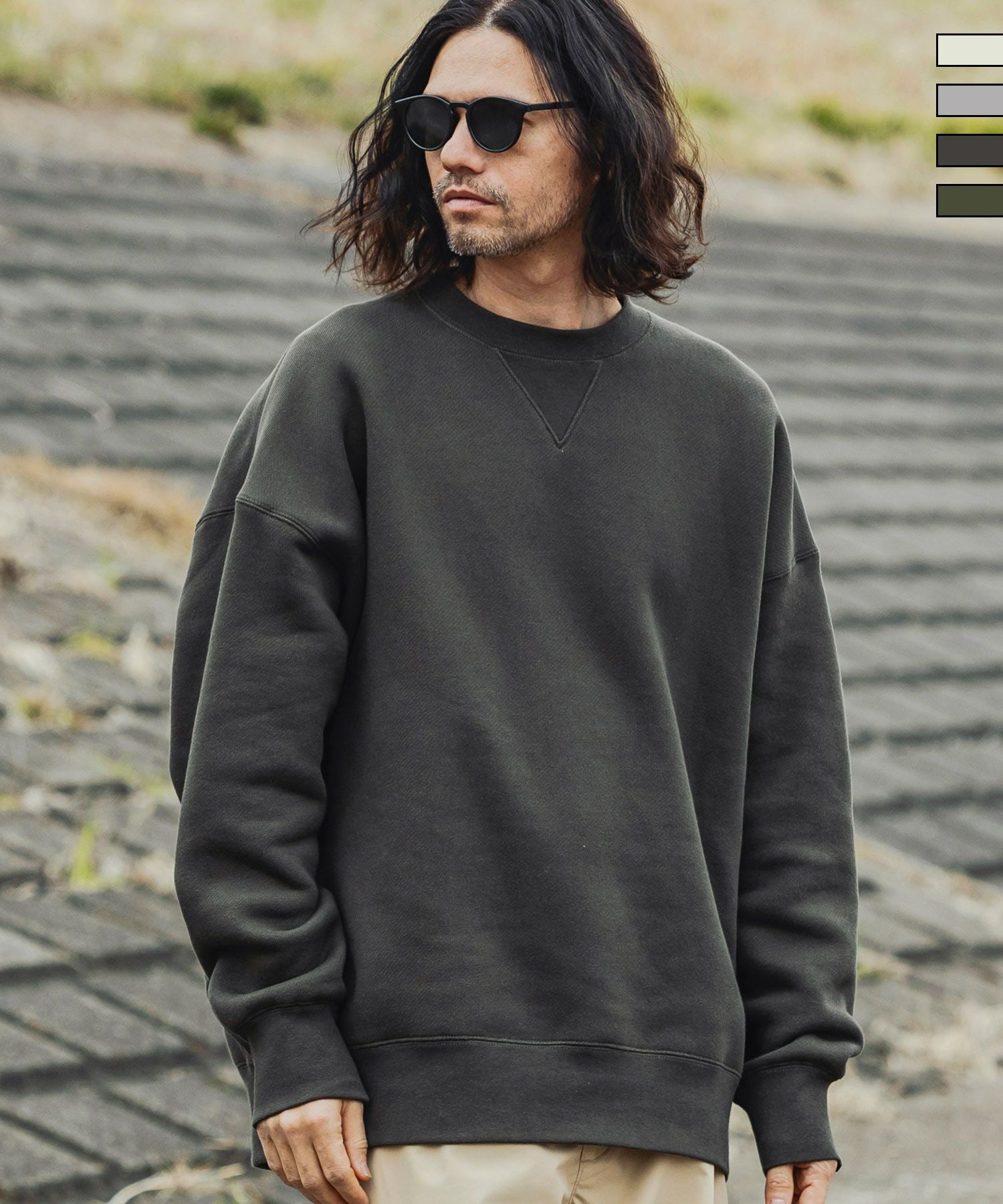 phenix(プラスフェニックス)FUNCTIONAL HEAVY WEIGHT CREW NECK SWEAT