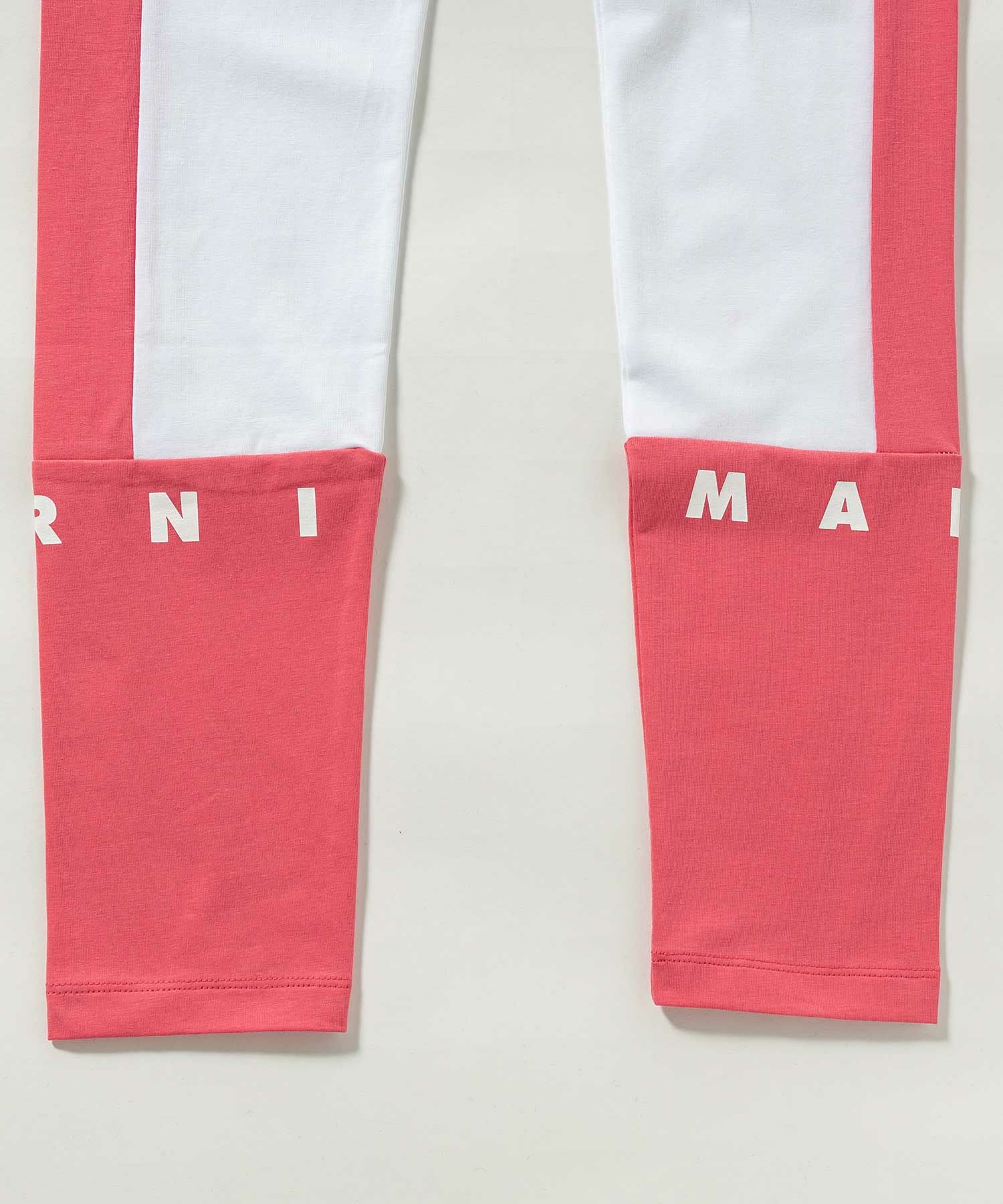 MARNI(マル二)Kids & Junior ブランドロゴバイカラーレギンス 