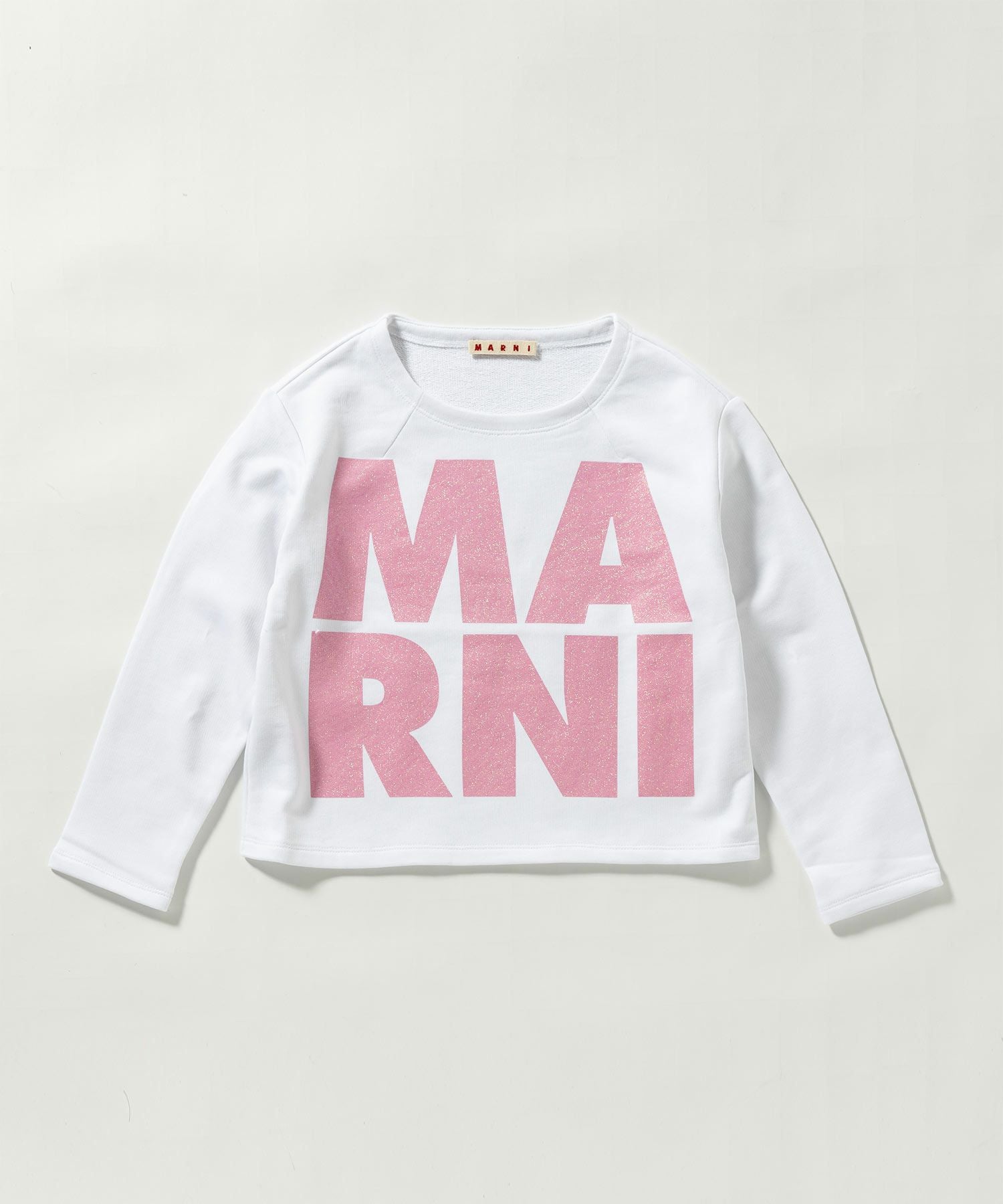 新品 MARNI KIDS マルニ ブランドロゴ スウェット シャツ MARNI（マルニ） MARNI KIDS キッズ トレーナー M01612 M00V0
