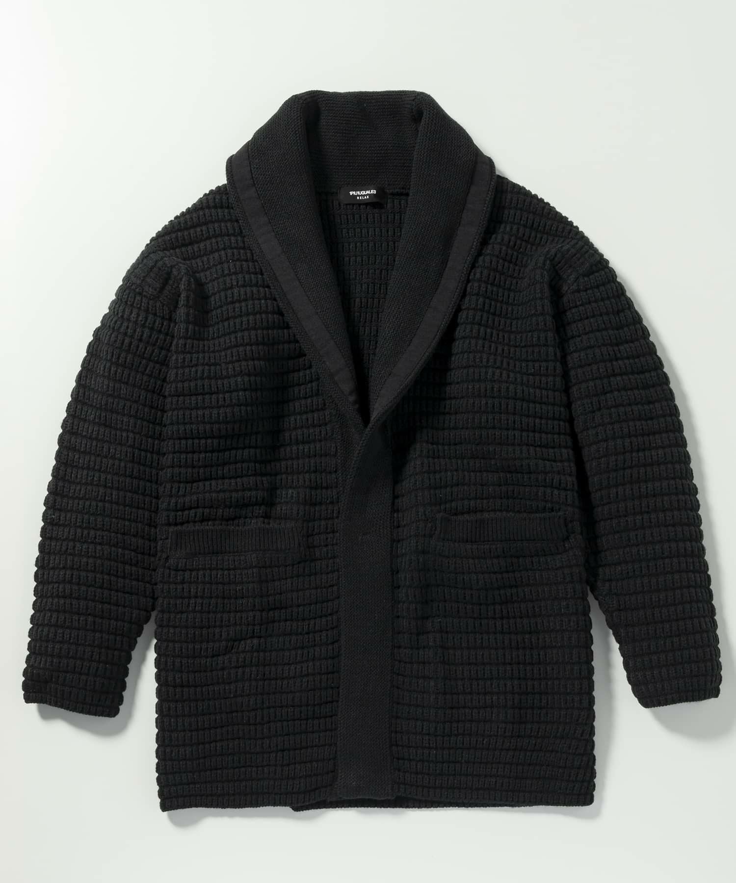 BELAFONTE ベラフォンテ　カーディガン　ショールカラー　ブラウン　肉厚 RAGTIME A-1 KNIT CARDIGAN - 【公式サイト】ONLINE STORE｜BELAFONTE