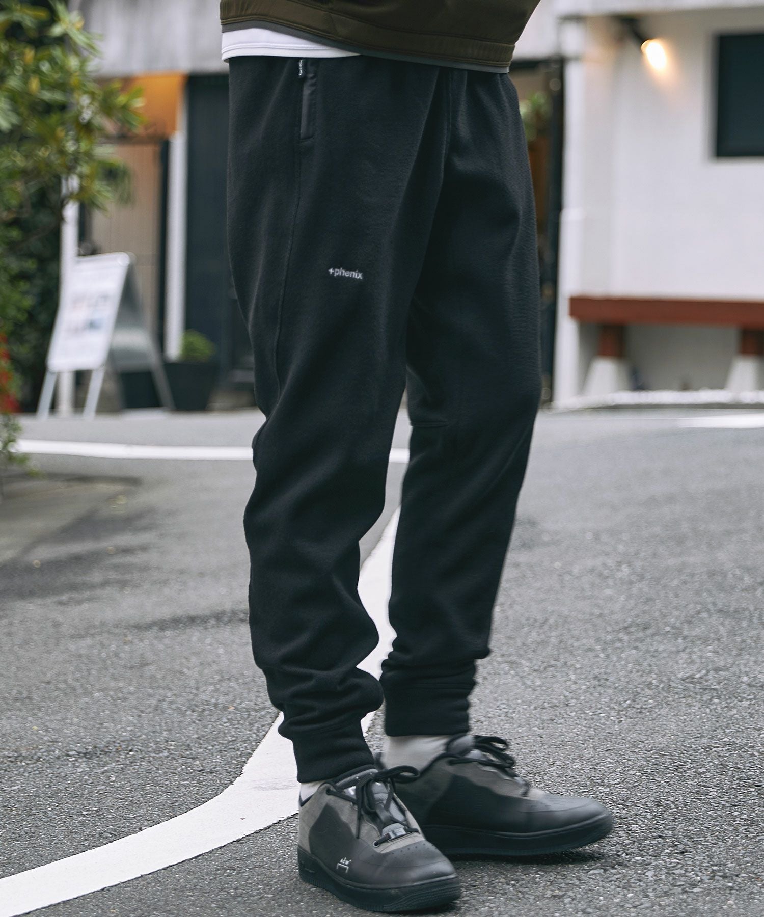 phenix(プラスフェニックス)MELANGE FLEECE PANTS メランジ フリース