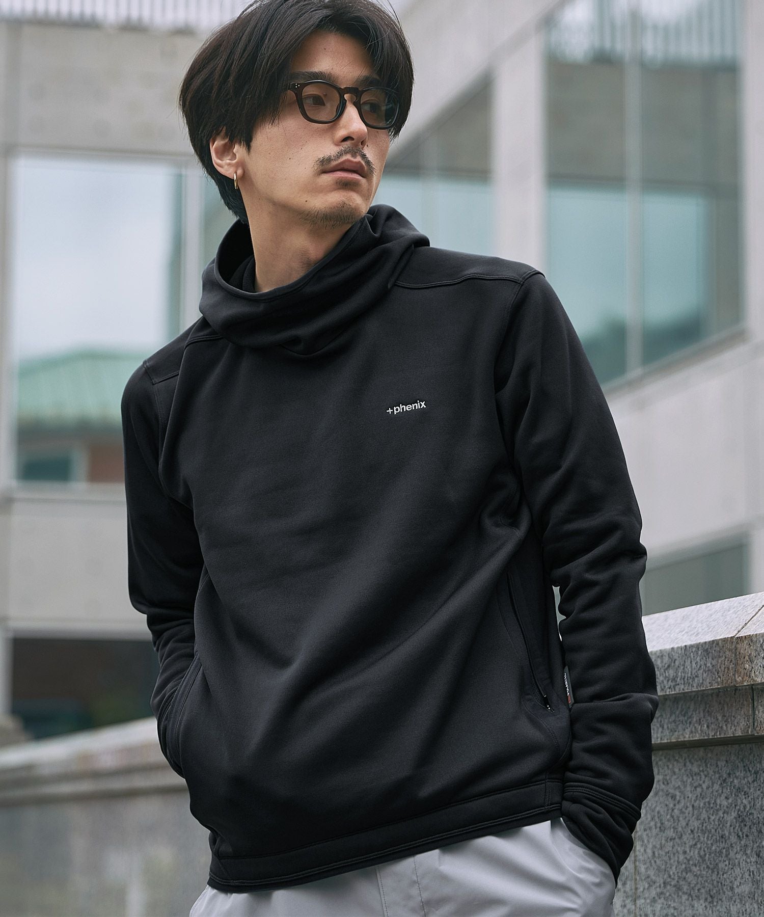 phenix(プラスフェニックス)POWER STRETCH PULL OVER HOODY パワー