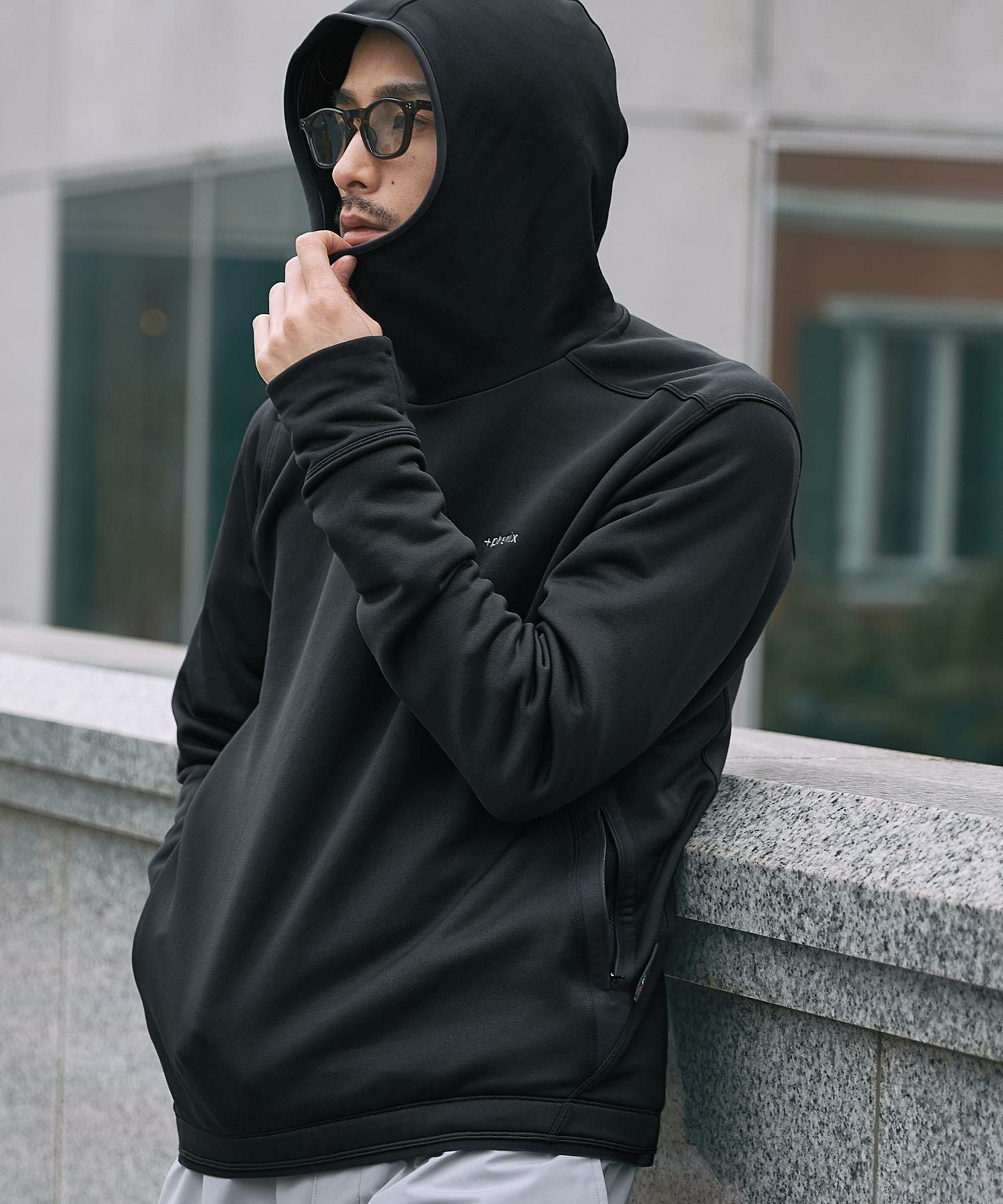 PWA フーディ パーカー\" Energy \" phenix(プラスフェニックス)POWER STRETCH PULL OVER HOODY パワー
