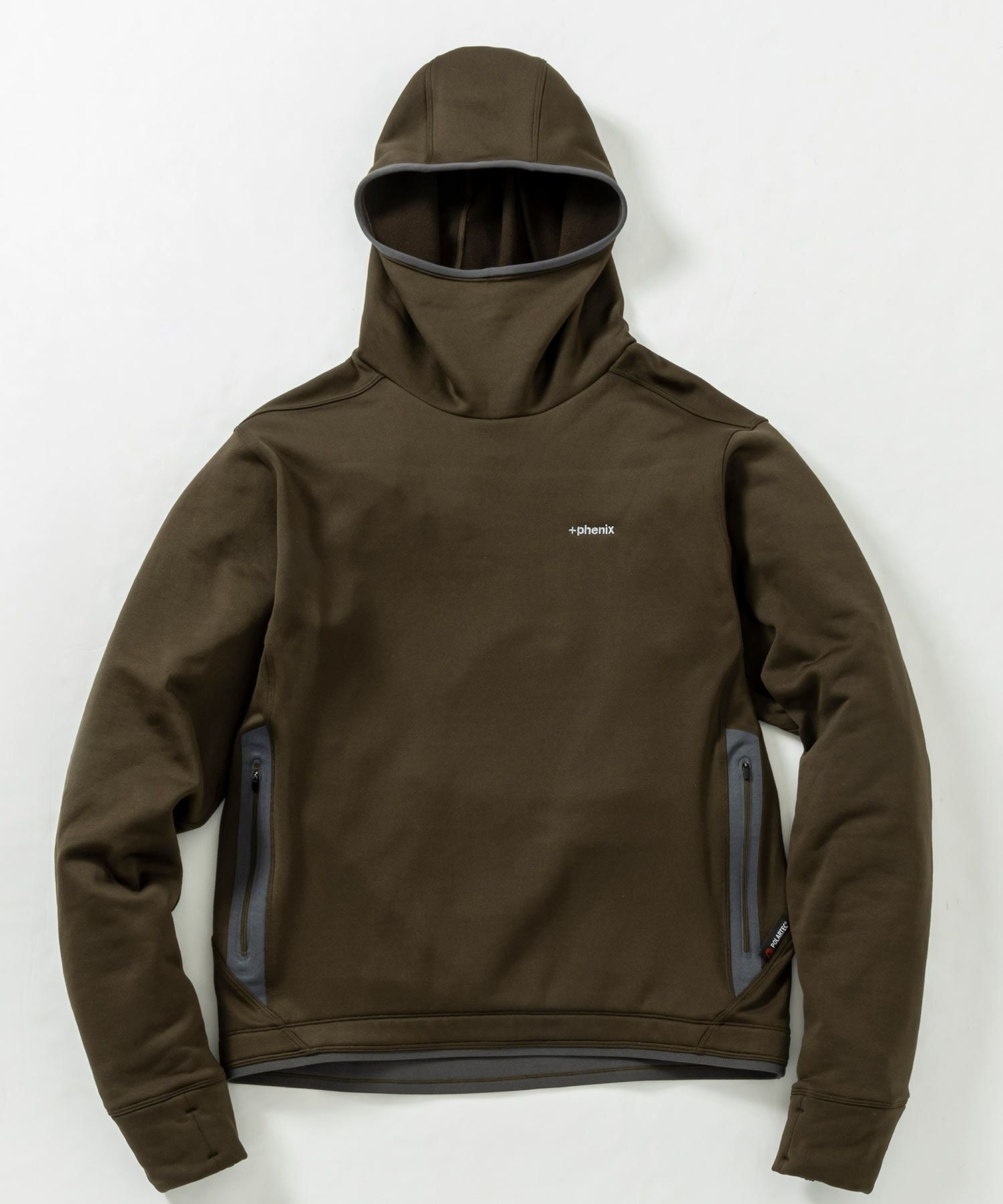 ぷぷ 様 phenix(プラスフェニックス)POWER STRETCH PULL OVER HOODY パワー